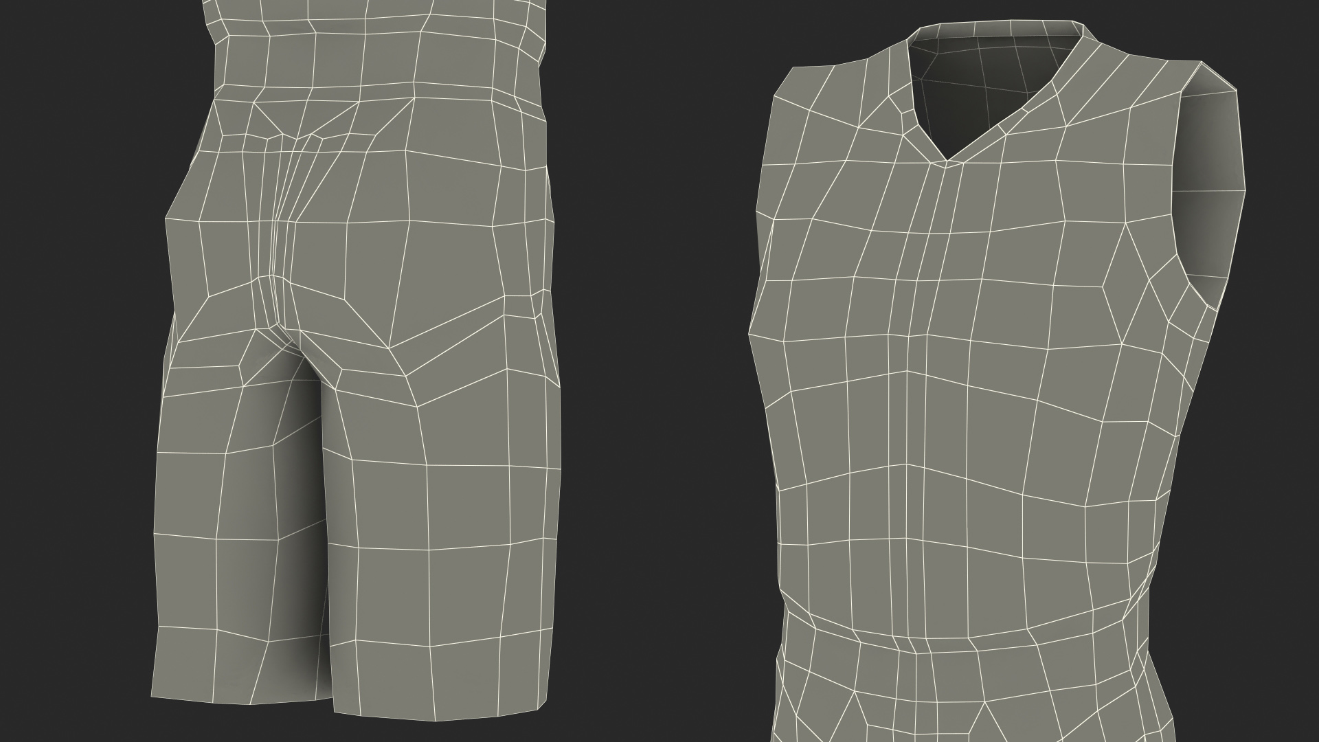 3D Basketball Uniform model