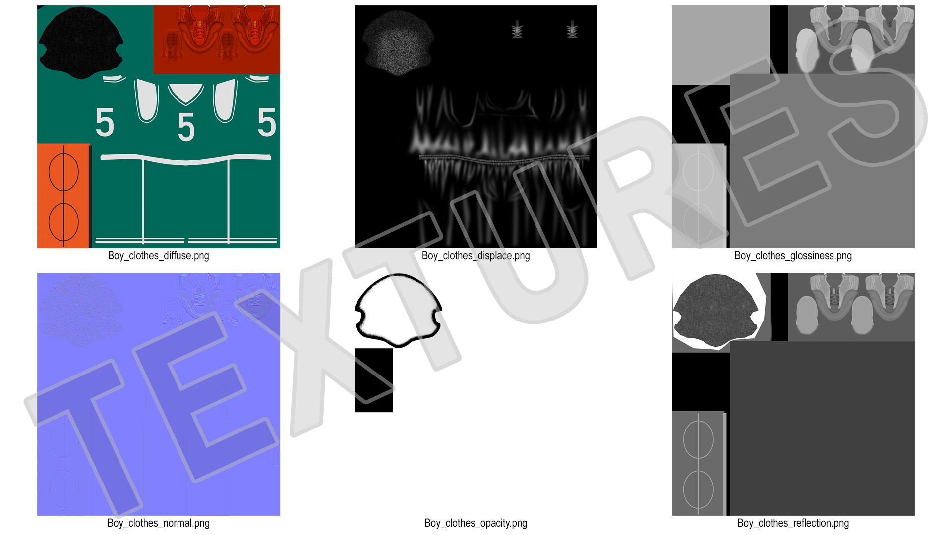 3D Basketball Uniform model
