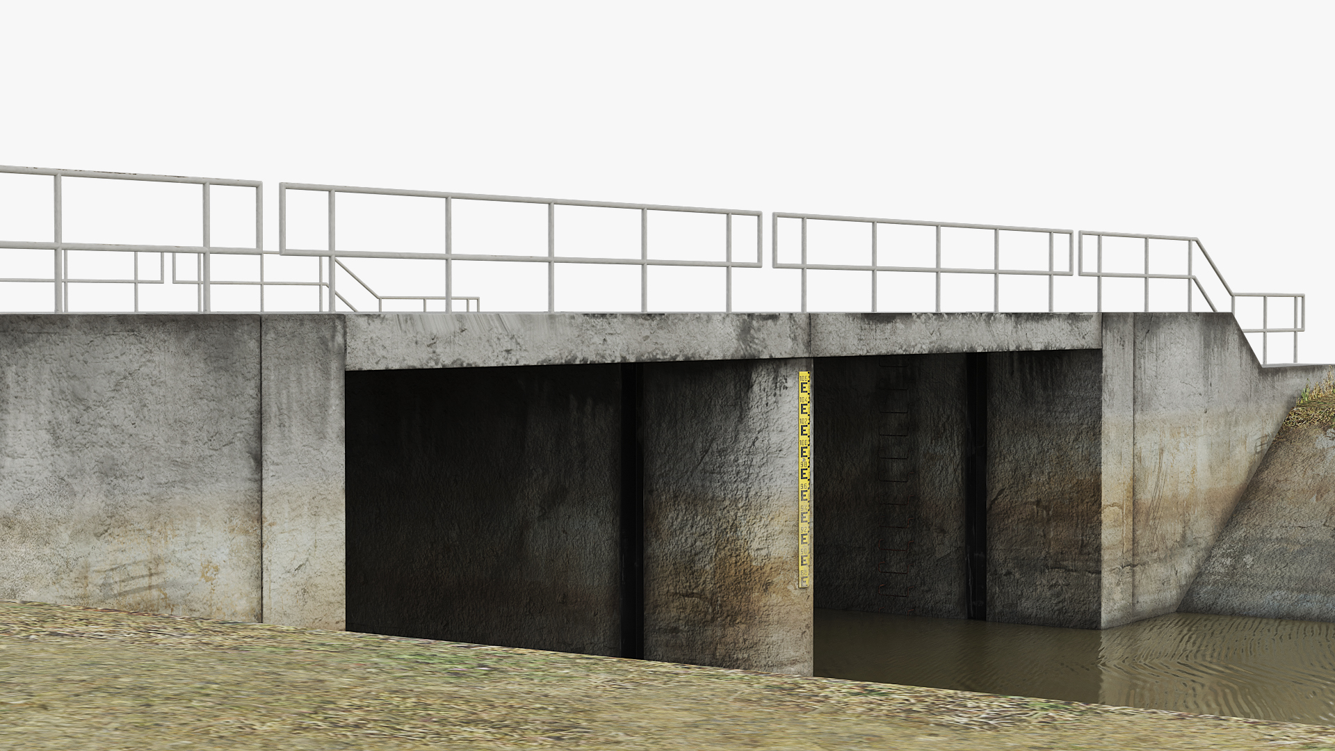 River Channel Spillway Crossing Structure - view 6