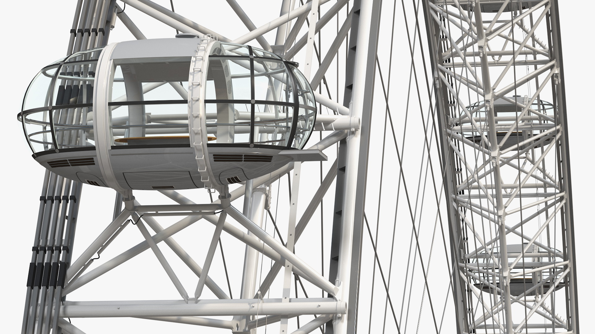 Observation Ferris Wheel 3D model