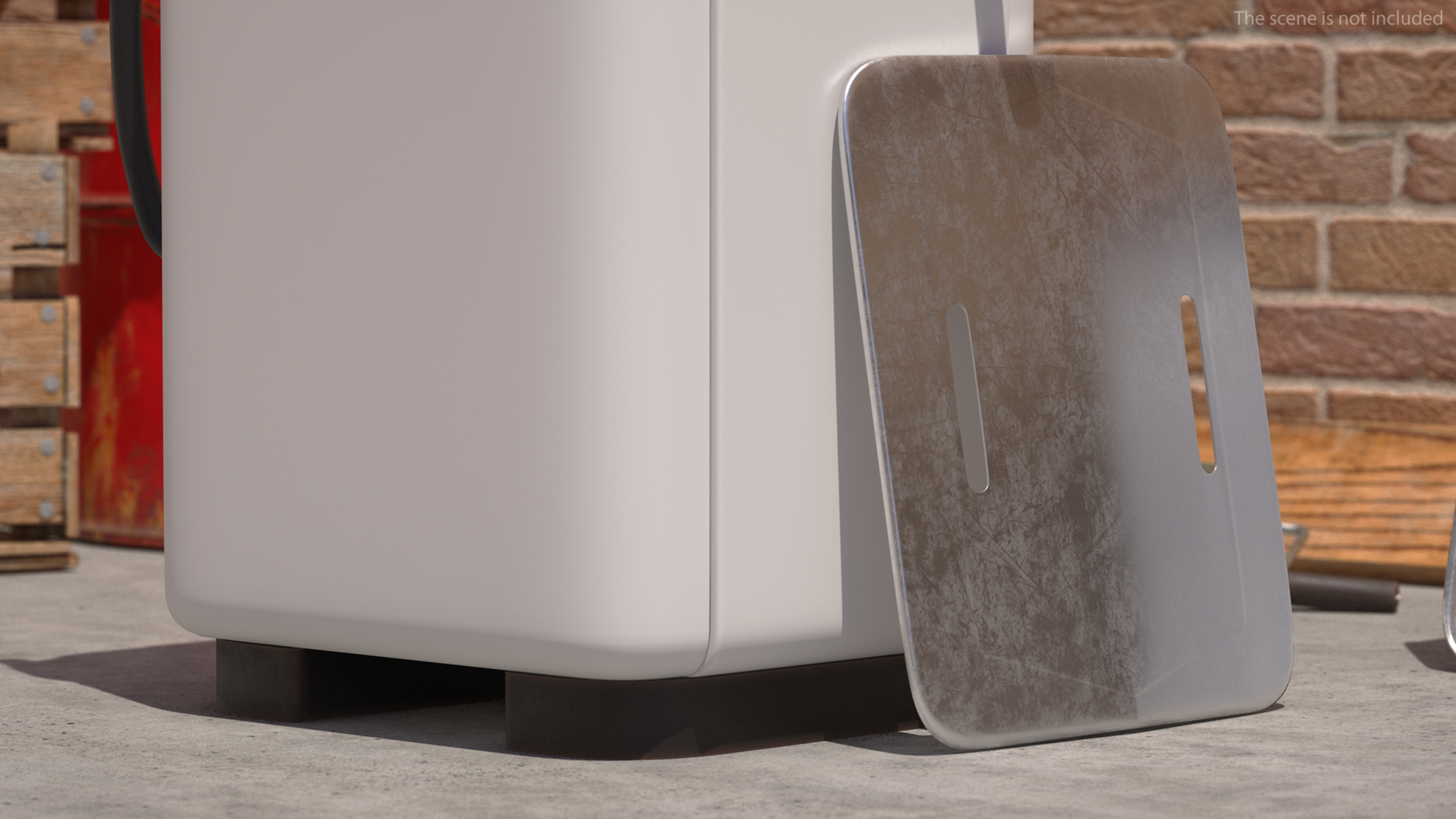 Retro Style Washing Machine 3D