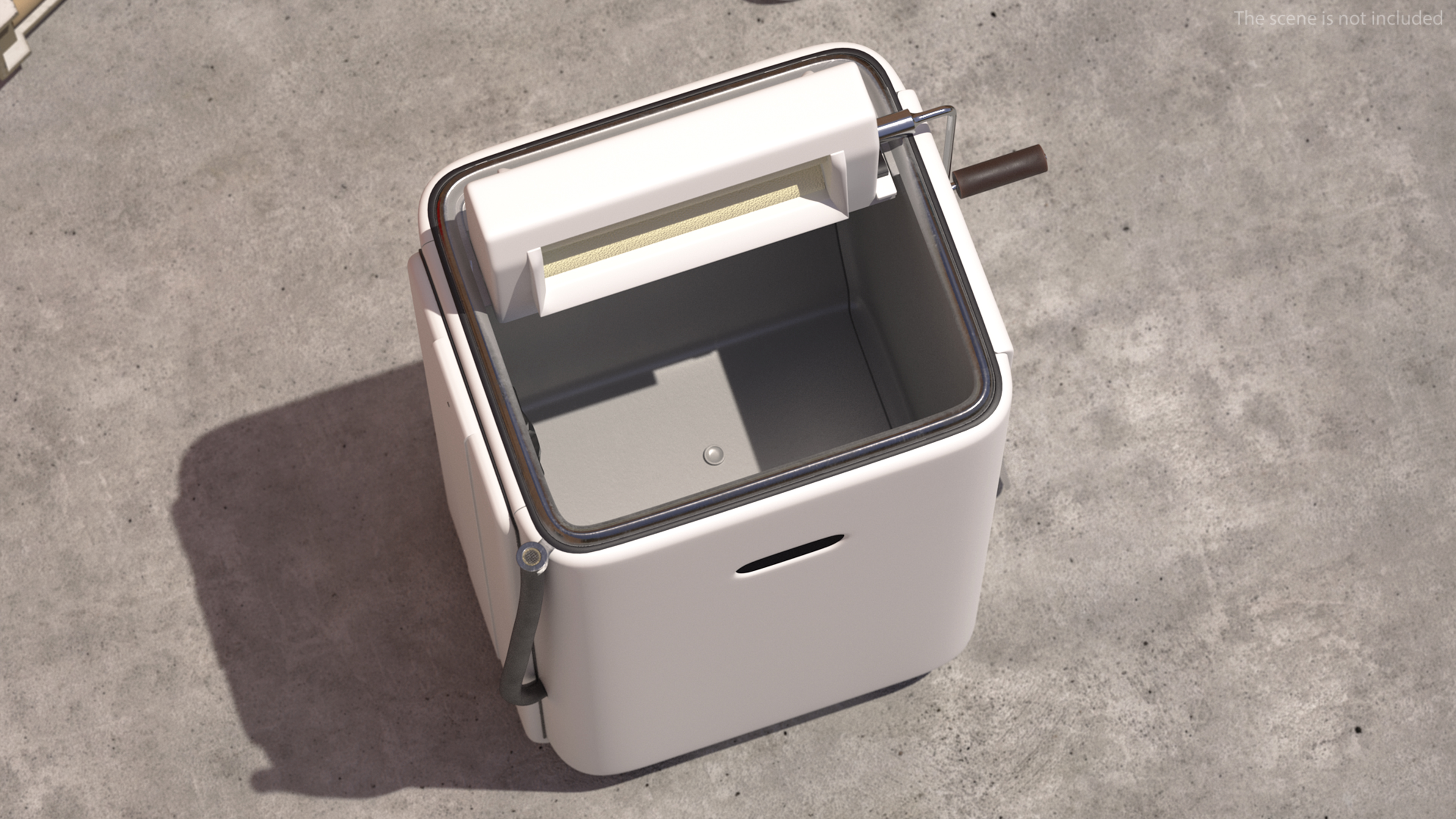 Retro Style Washing Machine 3D