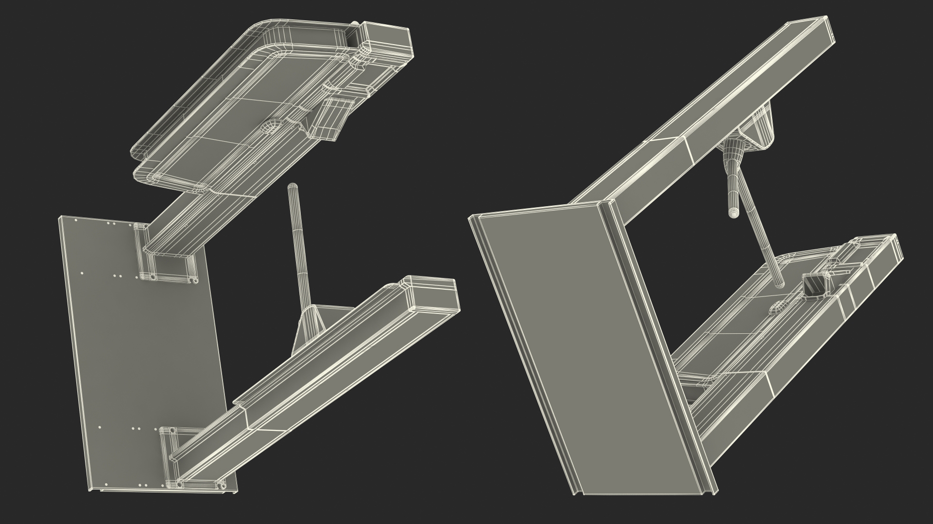 3D model Smart Gate Turnstile