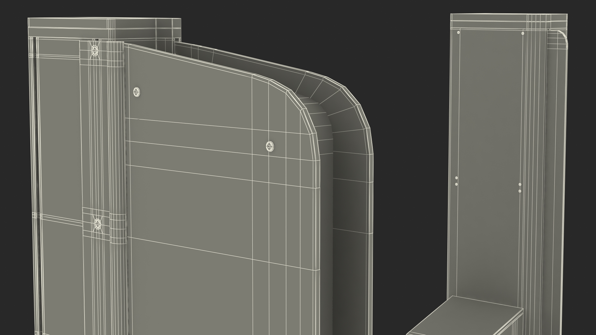 3D model Smart Gate Turnstile