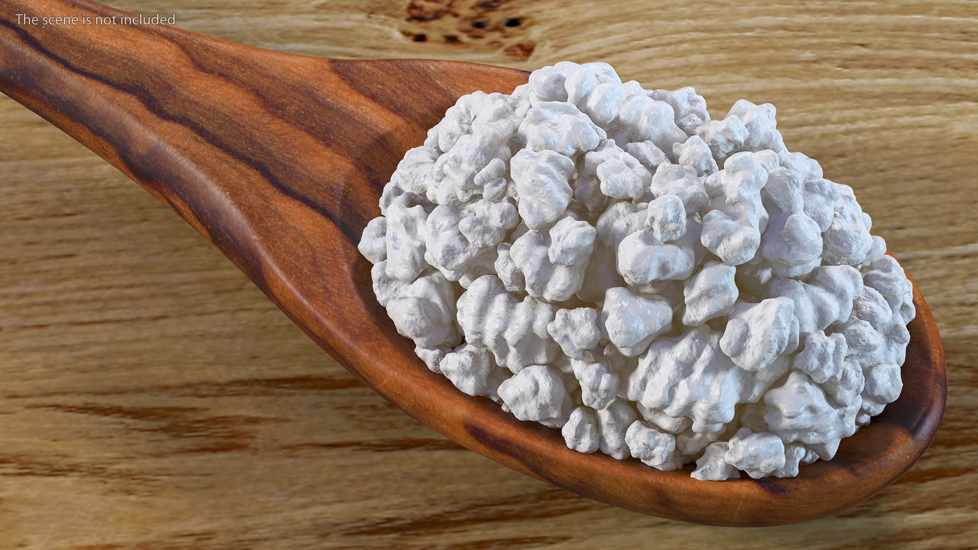 3D model Cottage Cheese Wood Spoon