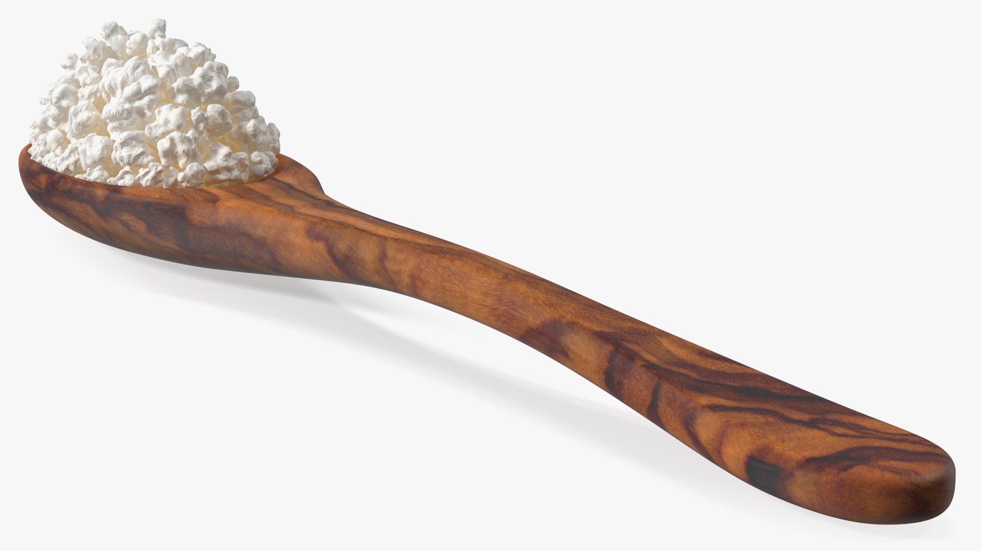 3D model Cottage Cheese Wood Spoon