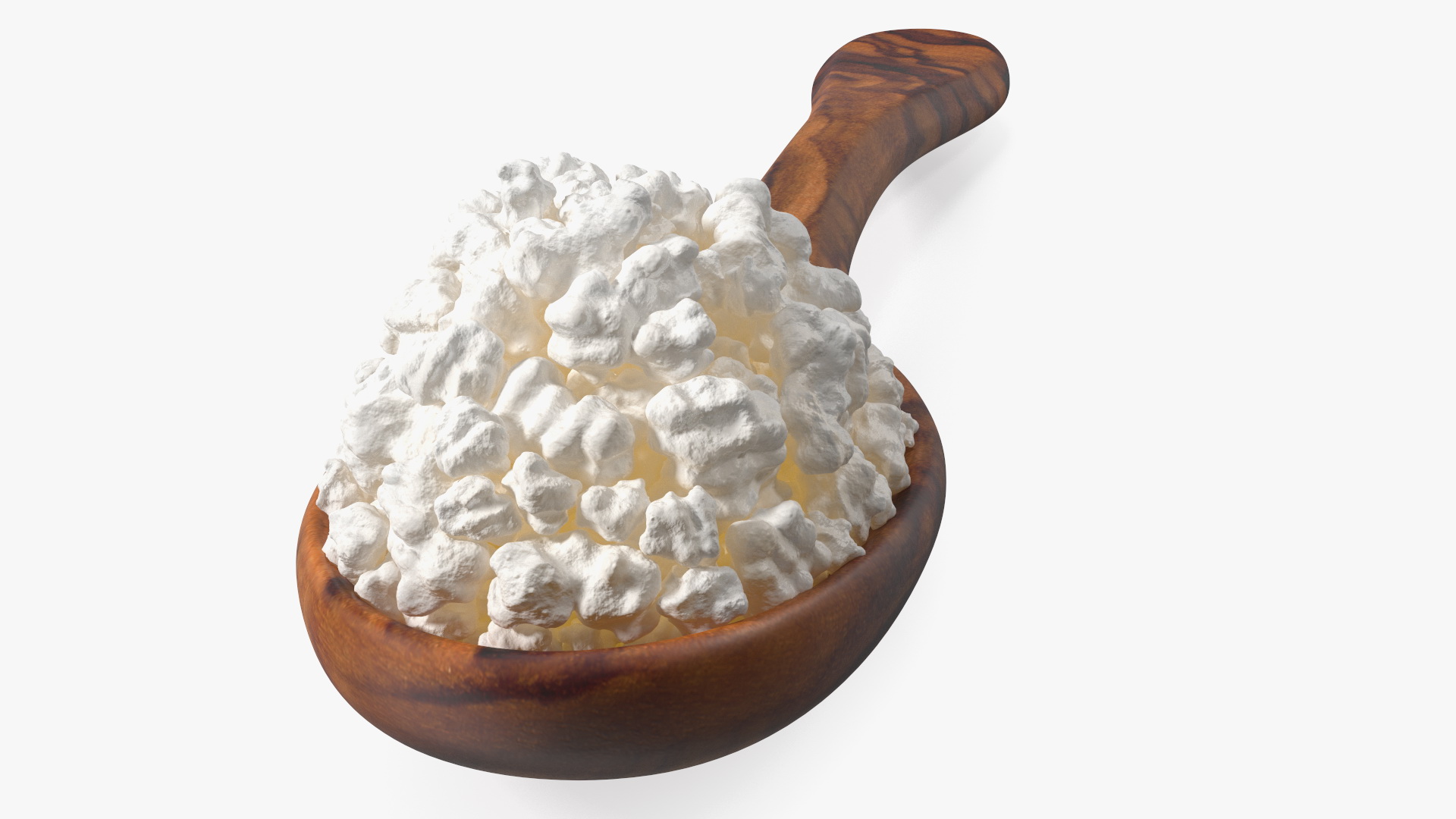 3D model Cottage Cheese Wood Spoon