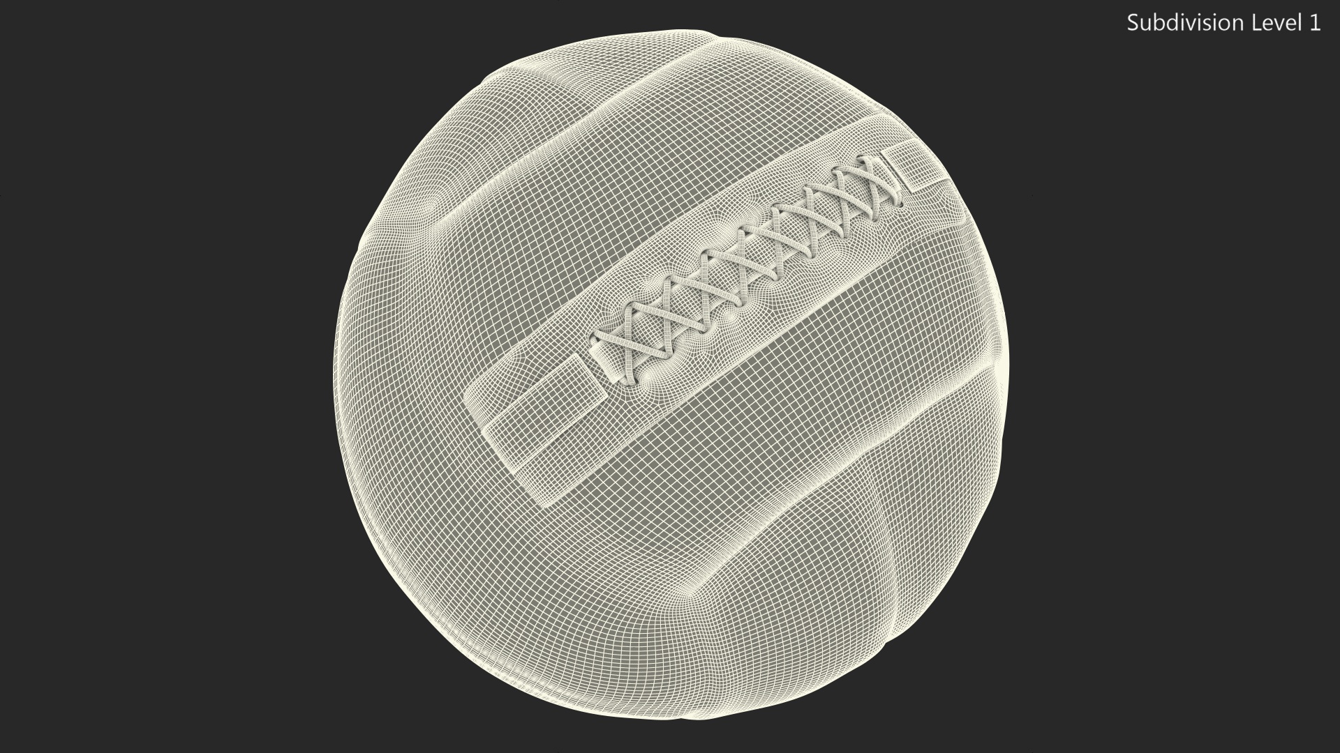 10 LB Fitness Medicine Ball 3D