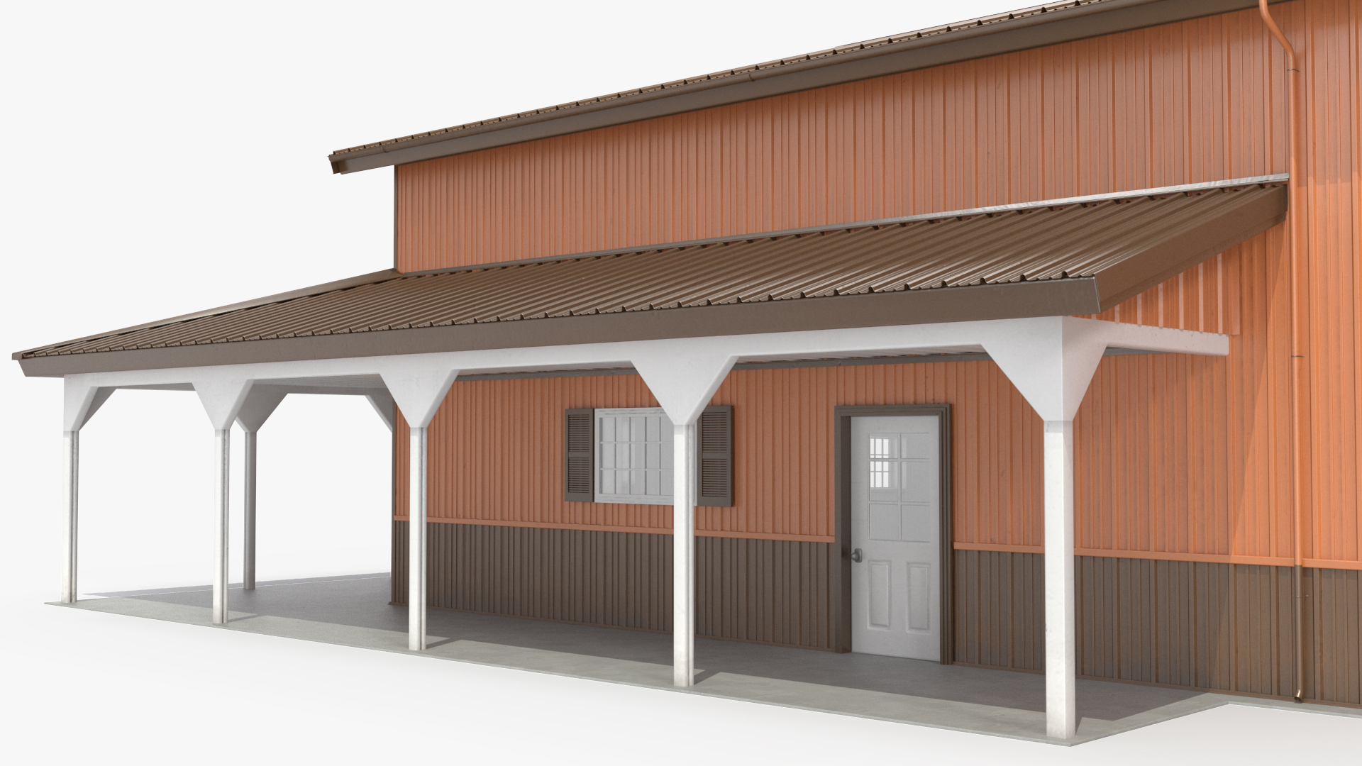 Personal Airplane Hangar 3D model