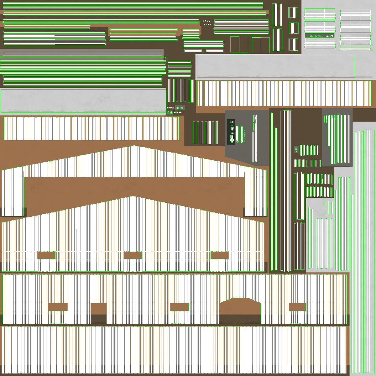 Personal Airplane Hangar 3D model