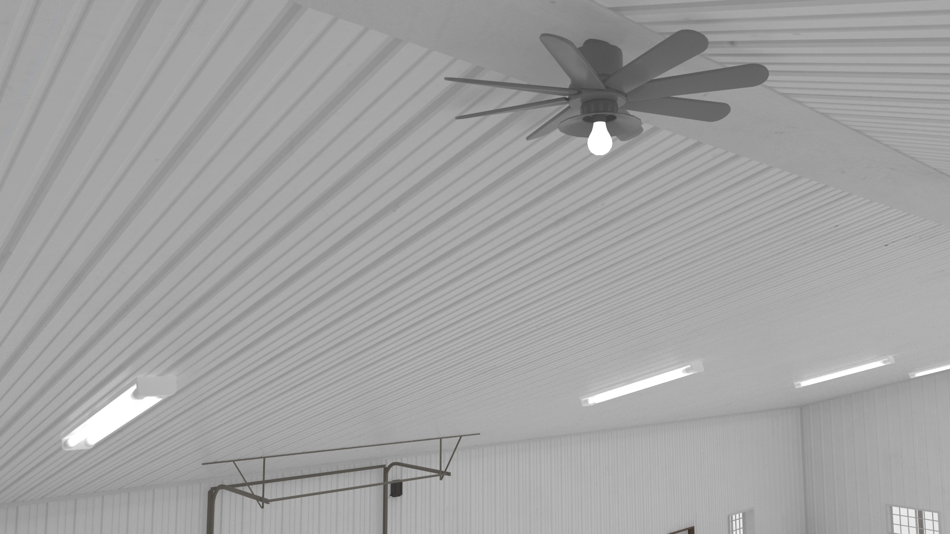 Personal Airplane Hangar 3D model