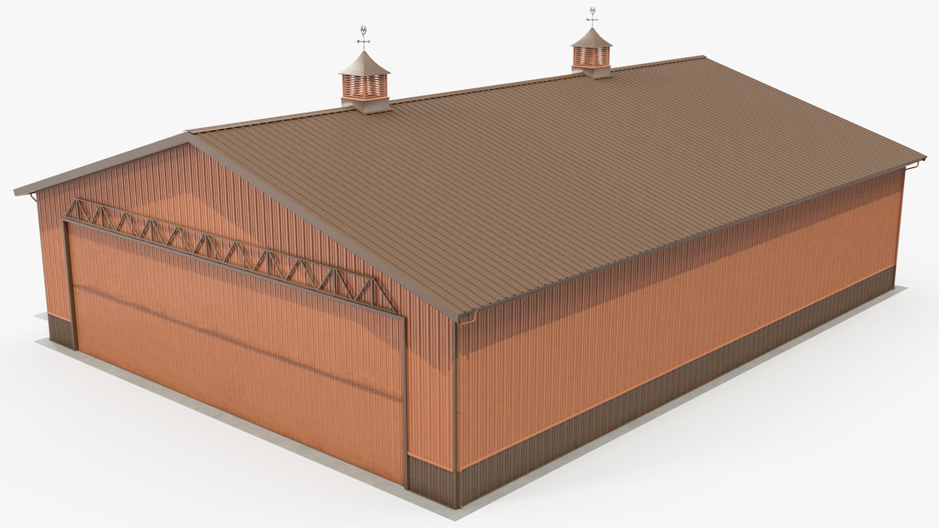 Personal Airplane Hangar 3D model