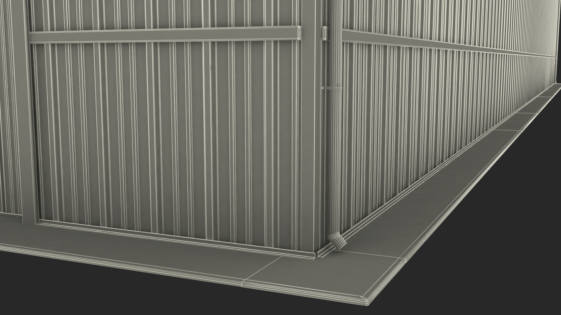 Personal Airplane Hangar 3D model
