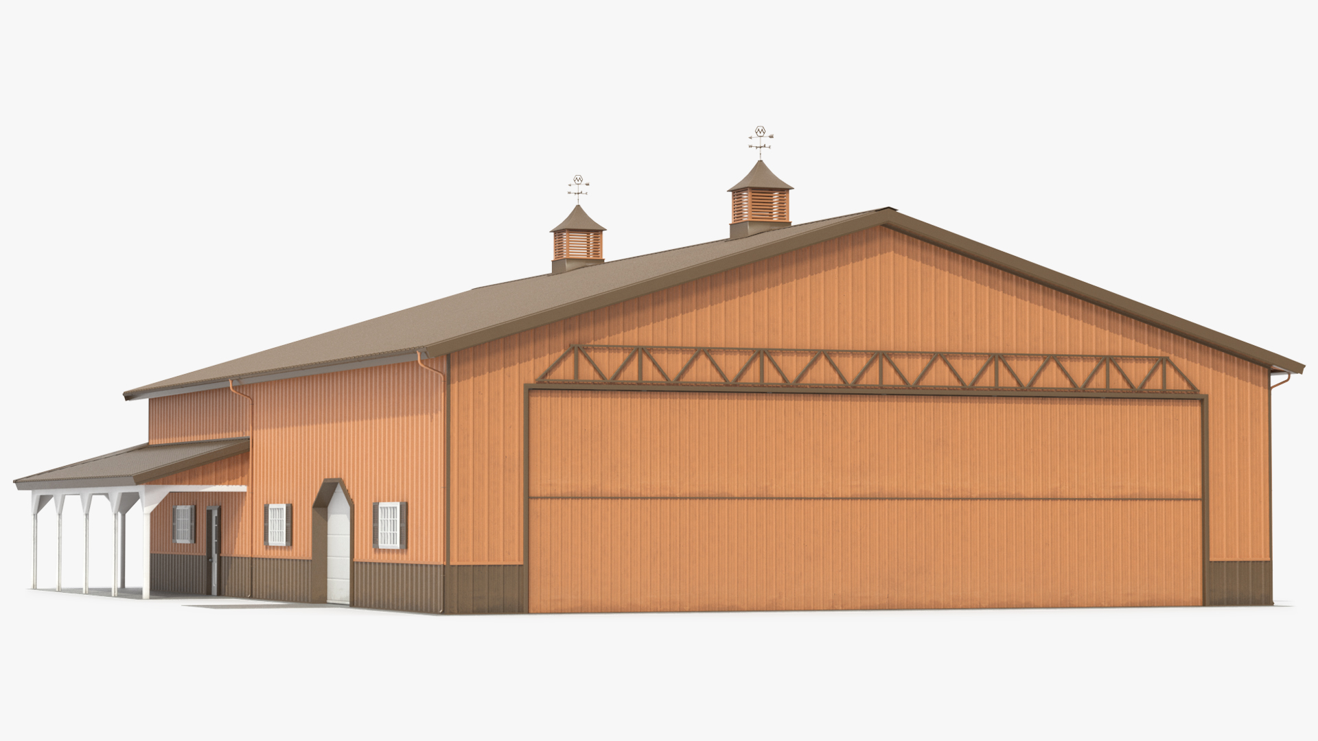 Personal Airplane Hangar 3D model