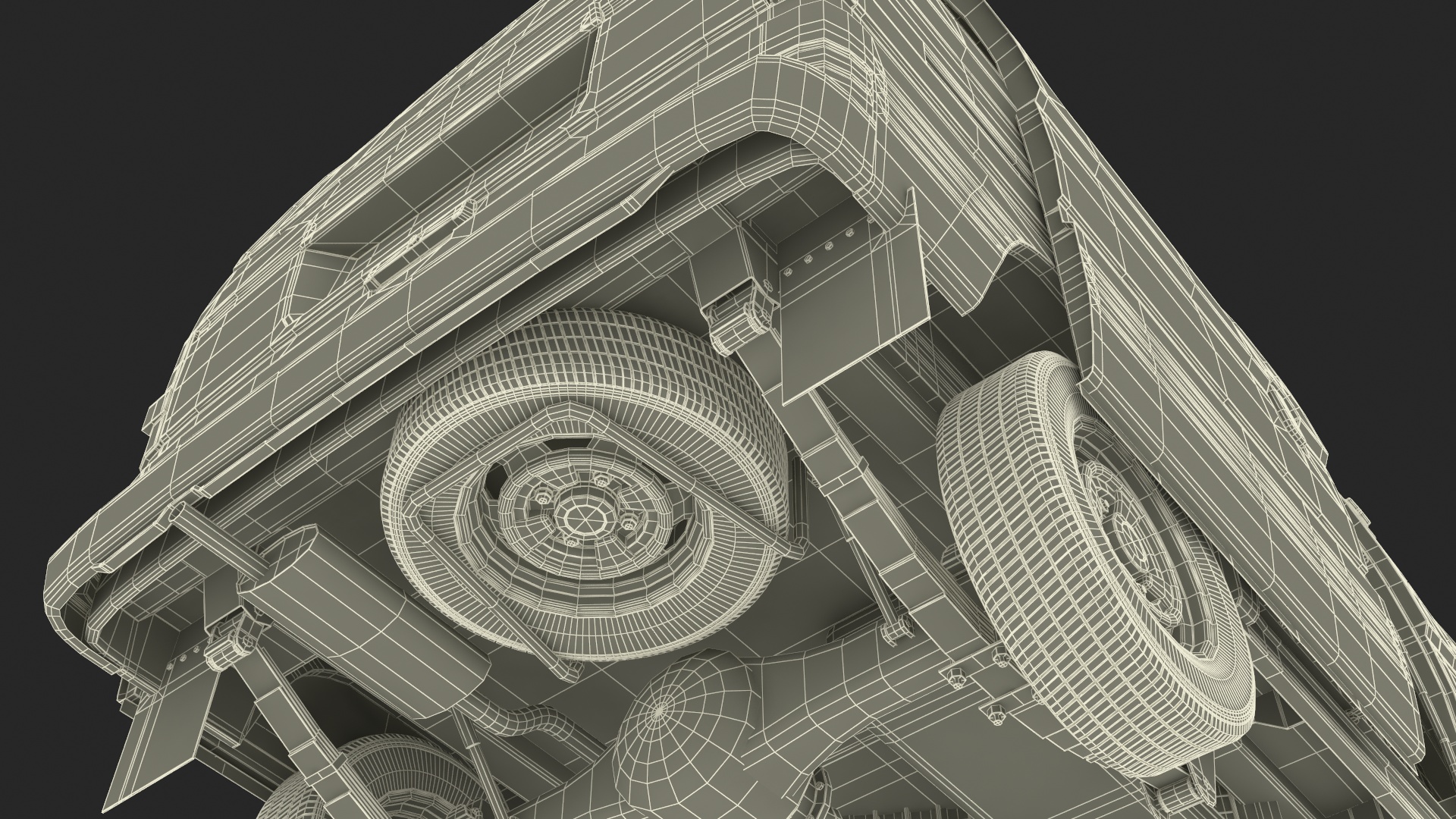 3D model Suzuki Super Carry Van White Rigged