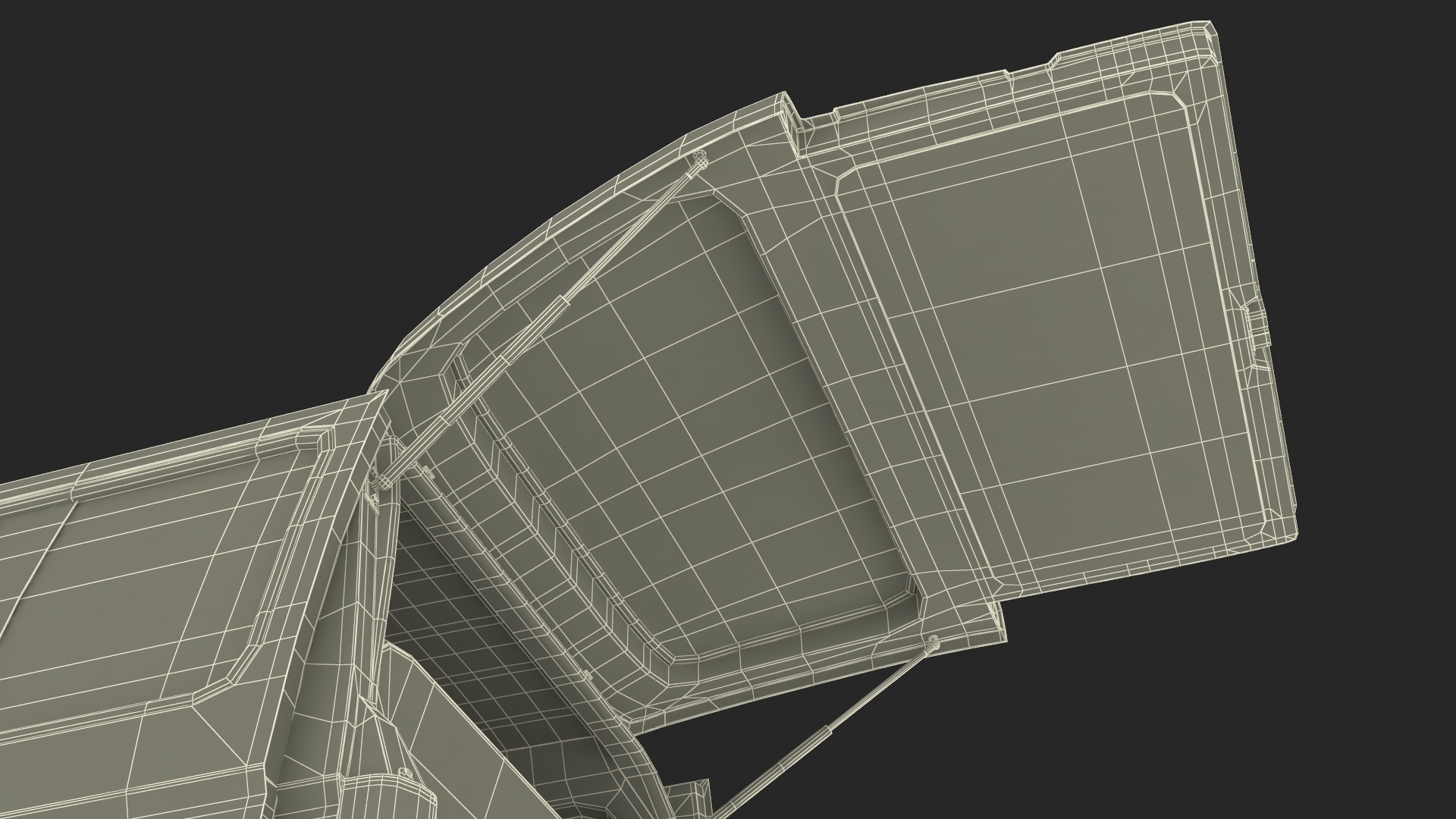 3D model Suzuki Super Carry Van White Rigged