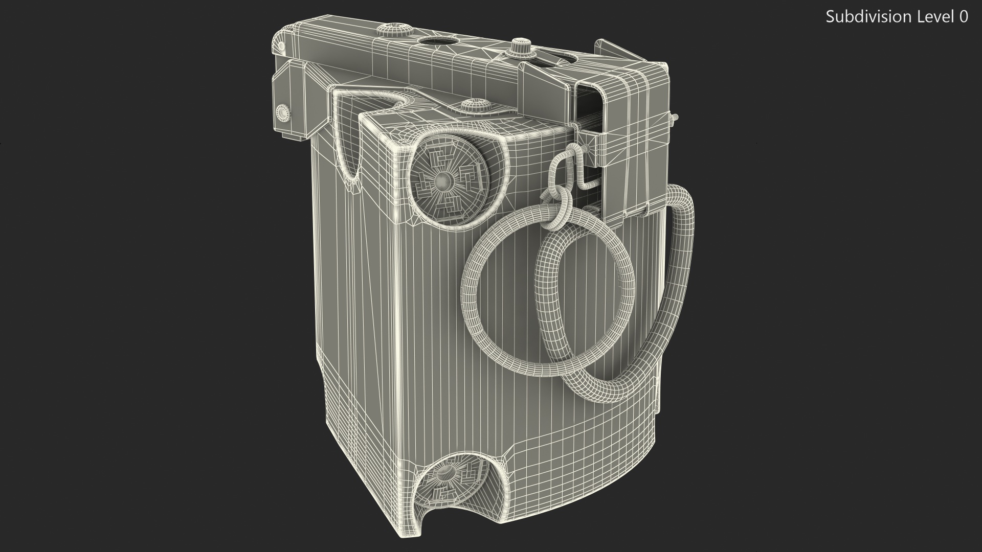 3D model M86 Pursuit Deterrent Munition Land Mine