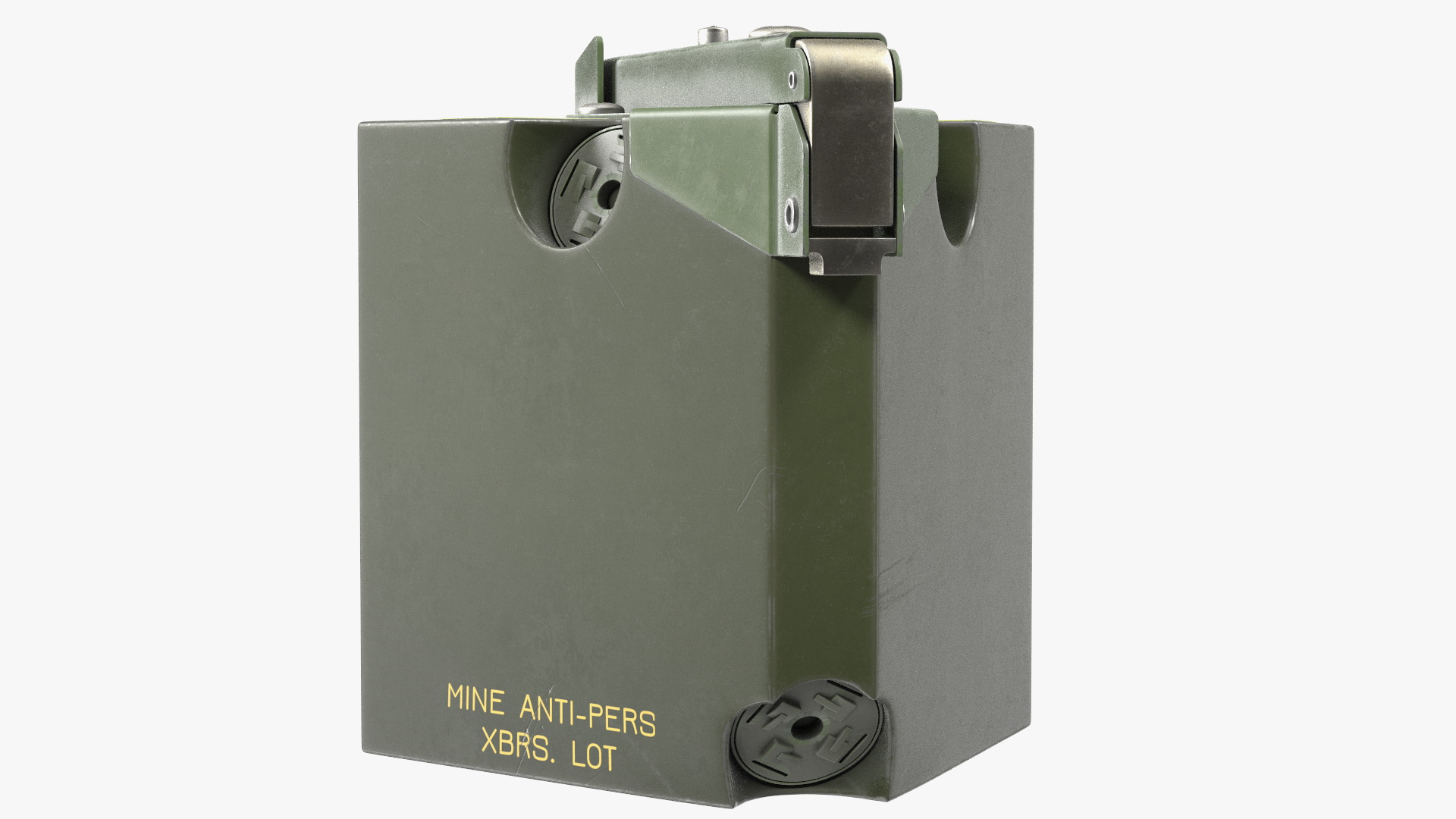 3D model M86 Pursuit Deterrent Munition Land Mine