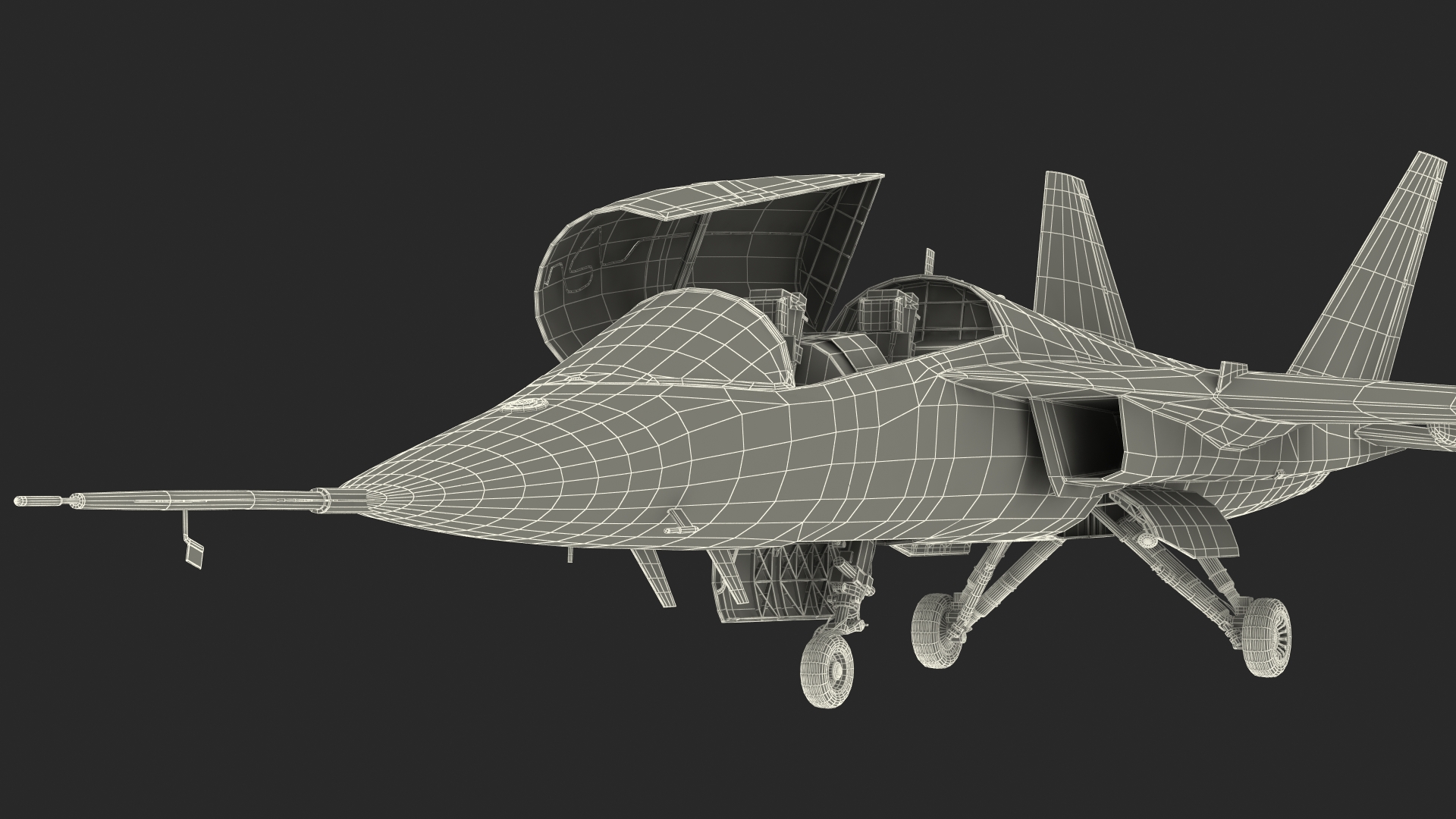 3D Boeing T-X Advanced Pilot Training System Rigged model