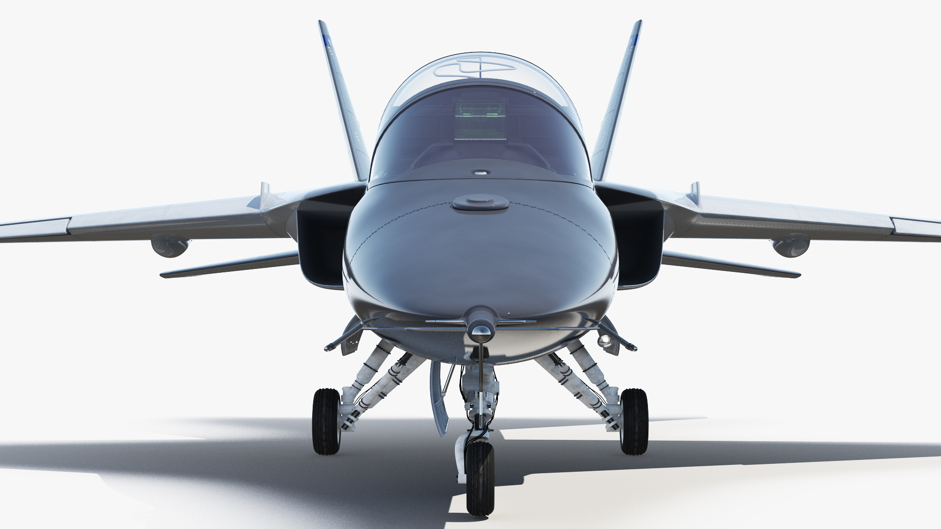3D Boeing T-X Advanced Pilot Training System Rigged model
