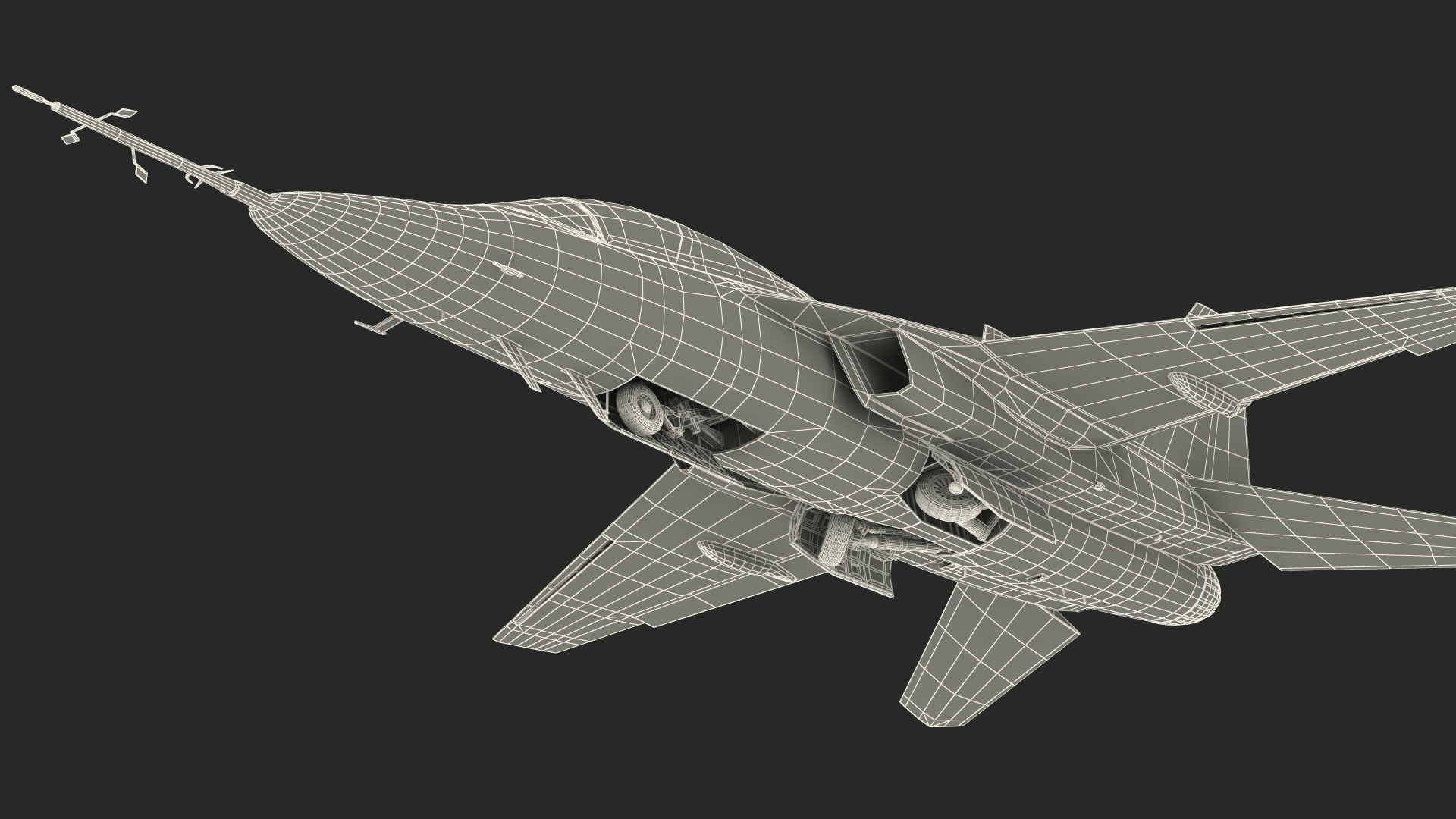 3D Boeing T-X Advanced Pilot Training System Rigged model