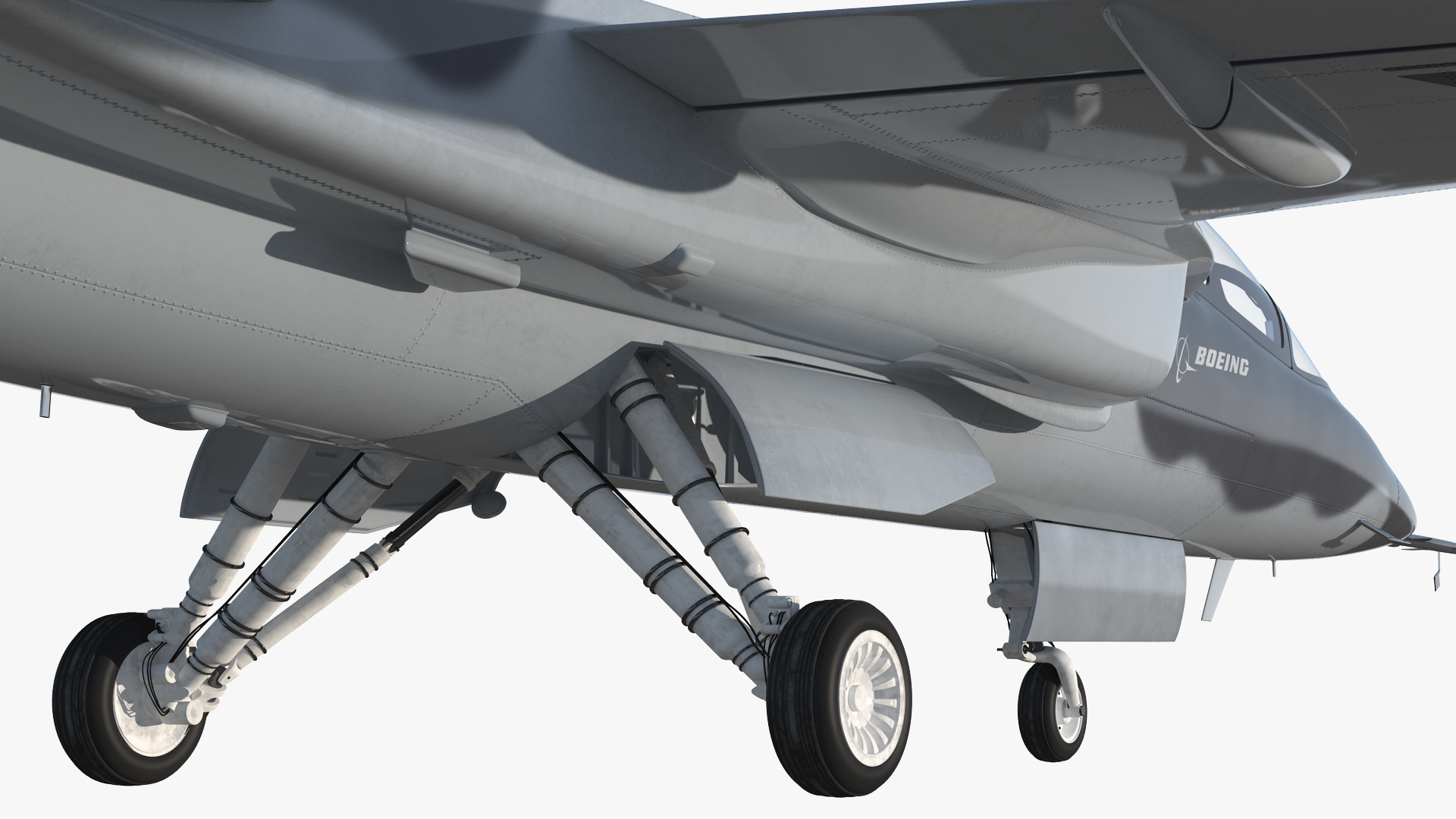3D Boeing T-X Advanced Pilot Training System Rigged model