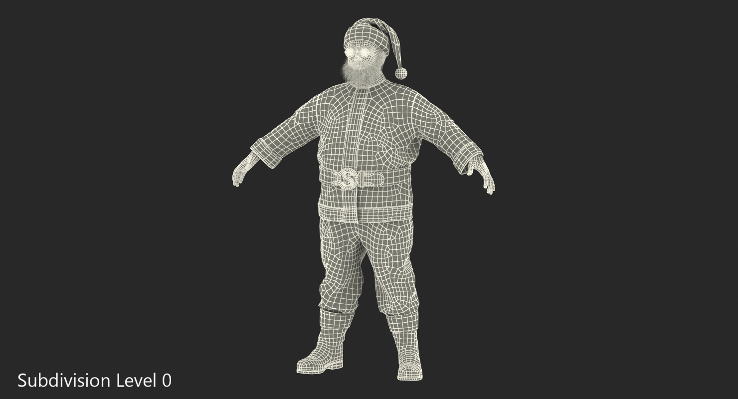 3D Santa Claus