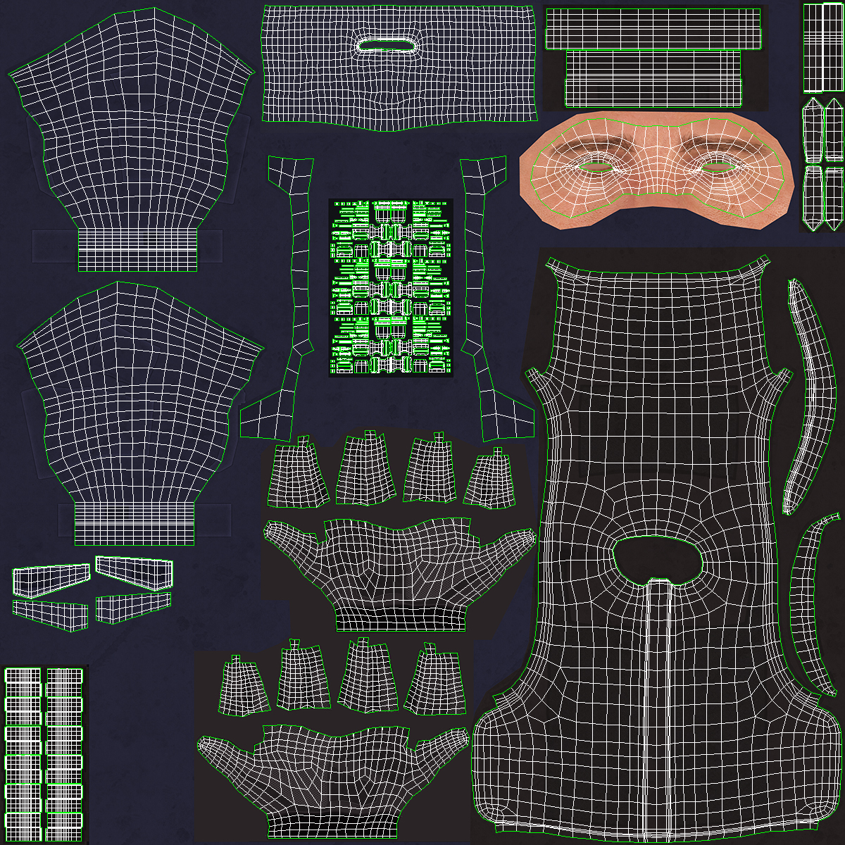 3D Swat Officer Rigged for Cinema 4D model