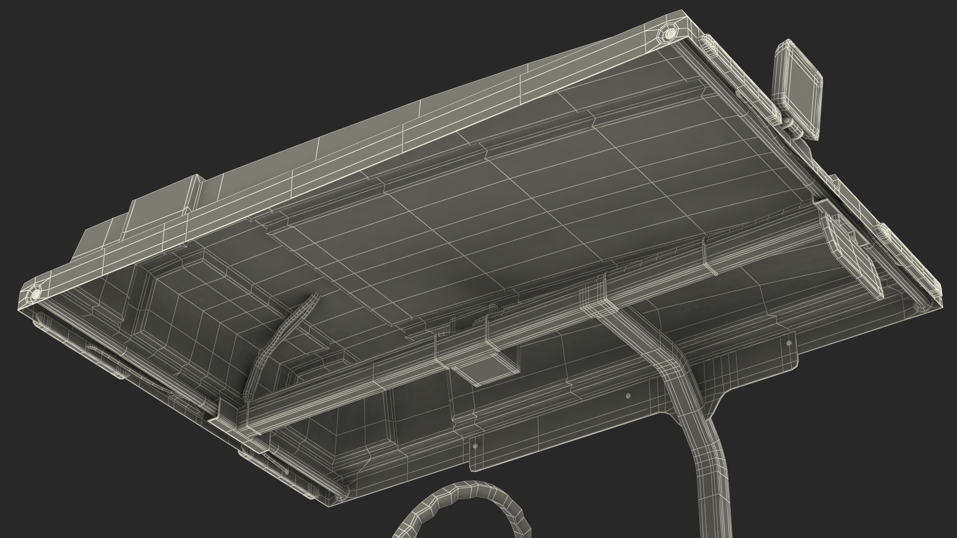 Road Line Marking Machine Rigged 3D