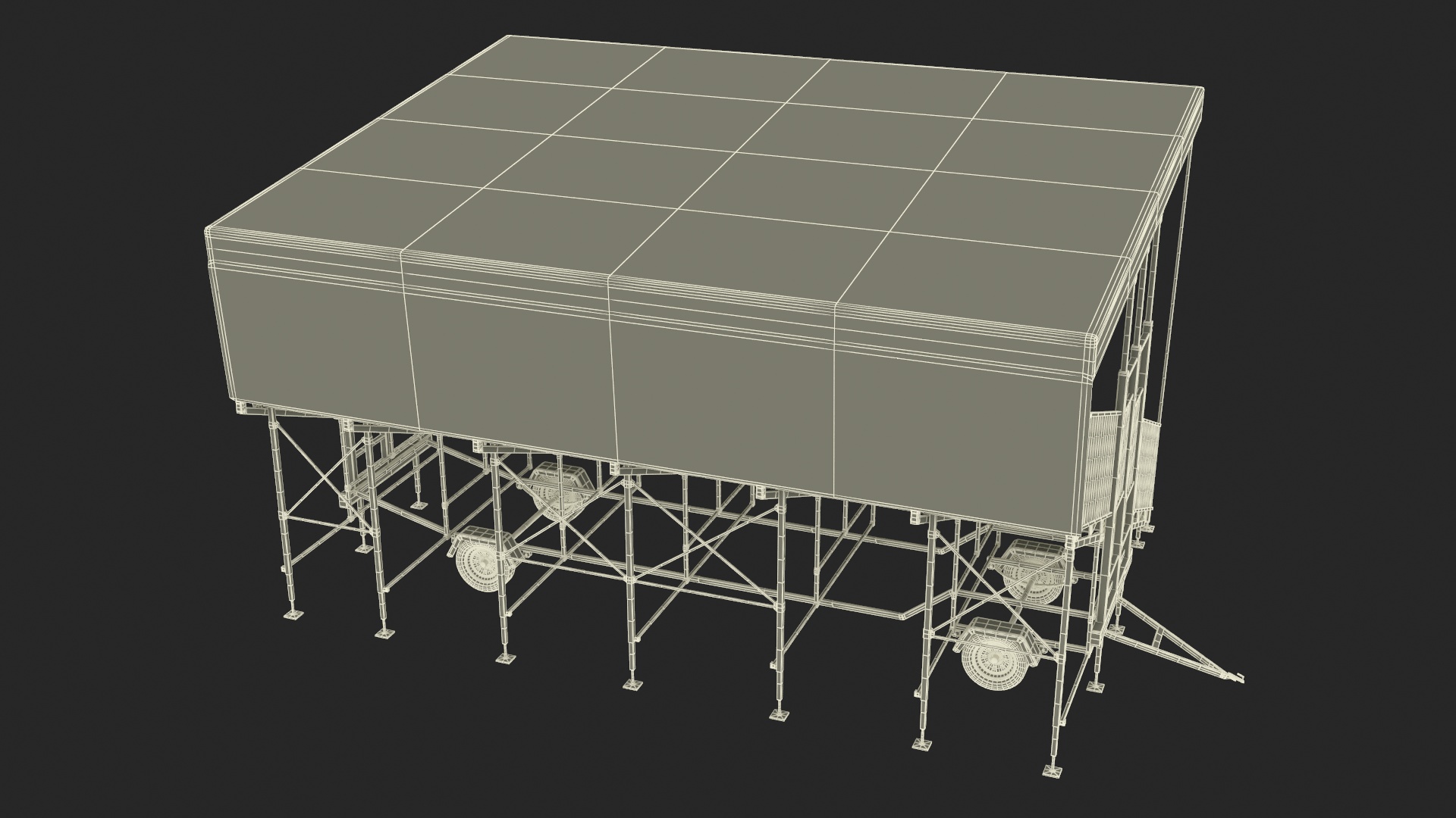 Mobile Grandstand 3D