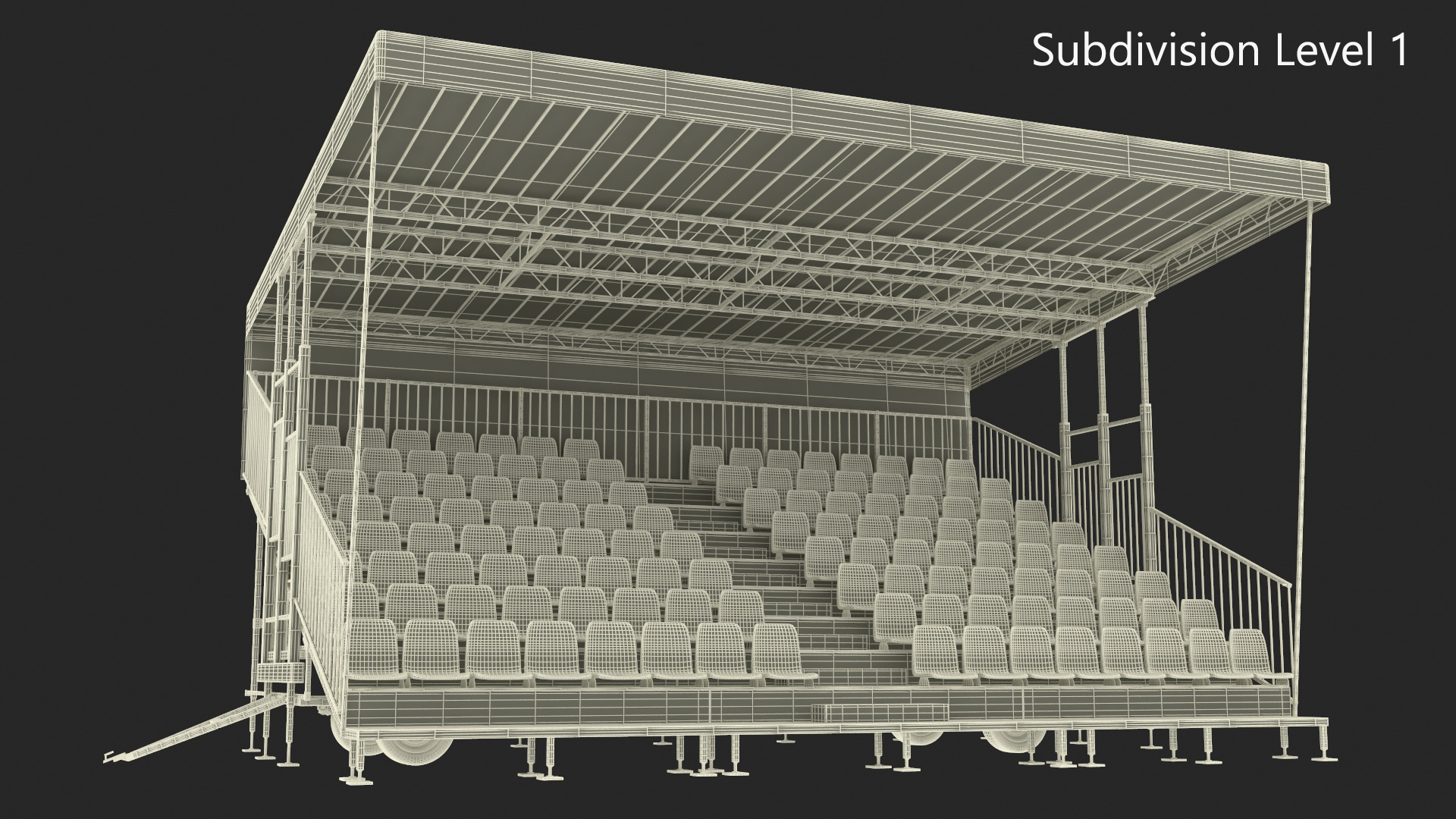 Mobile Grandstand 3D