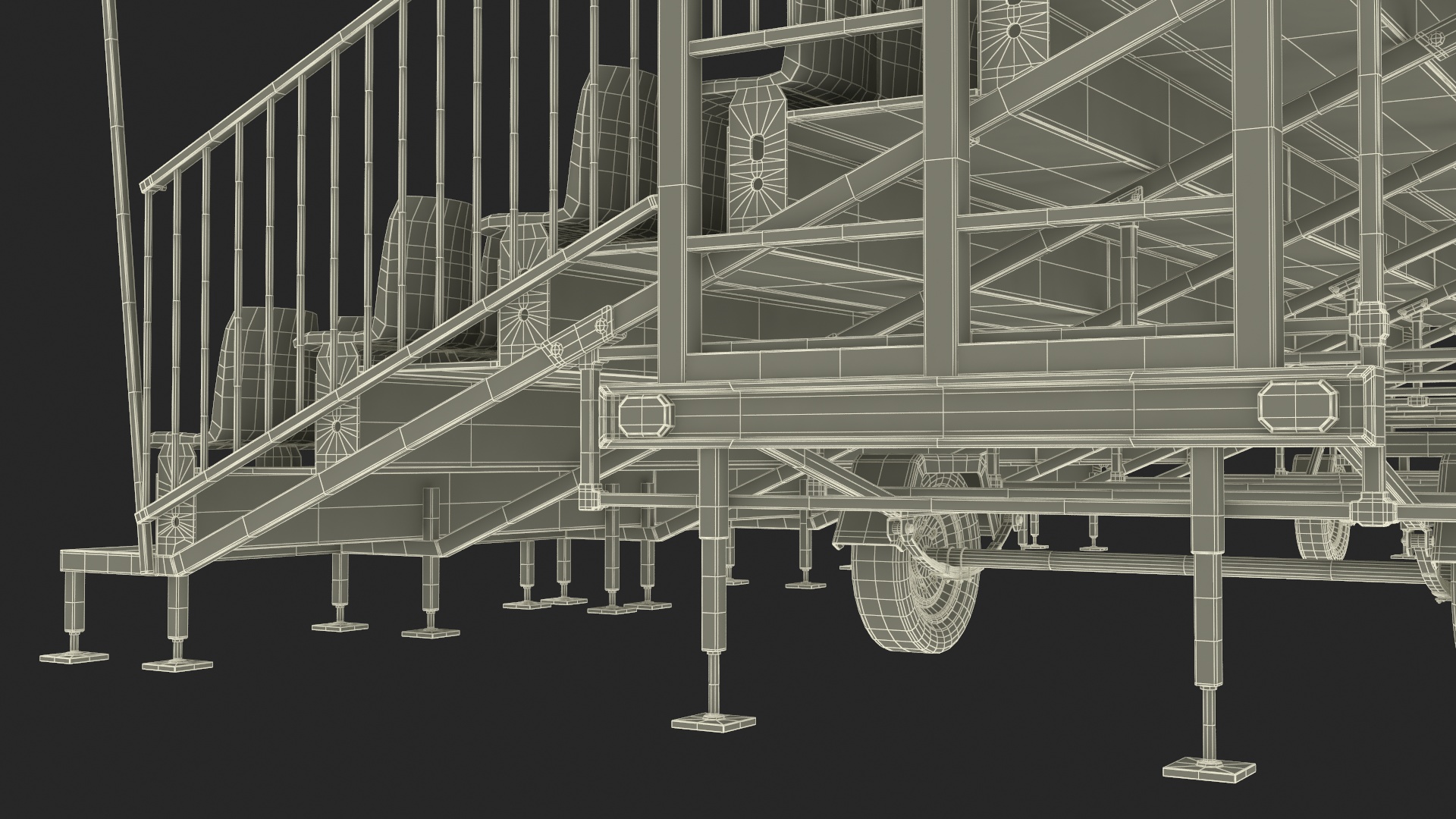 Mobile Grandstand 3D