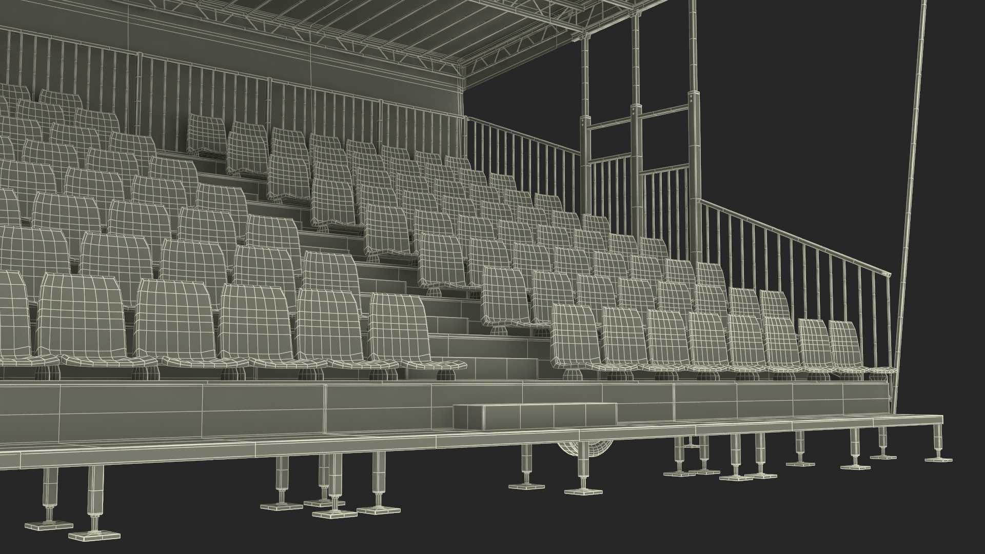 Mobile Grandstand 3D