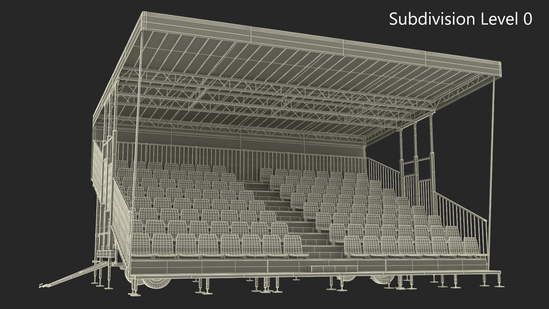 Mobile Grandstand 3D
