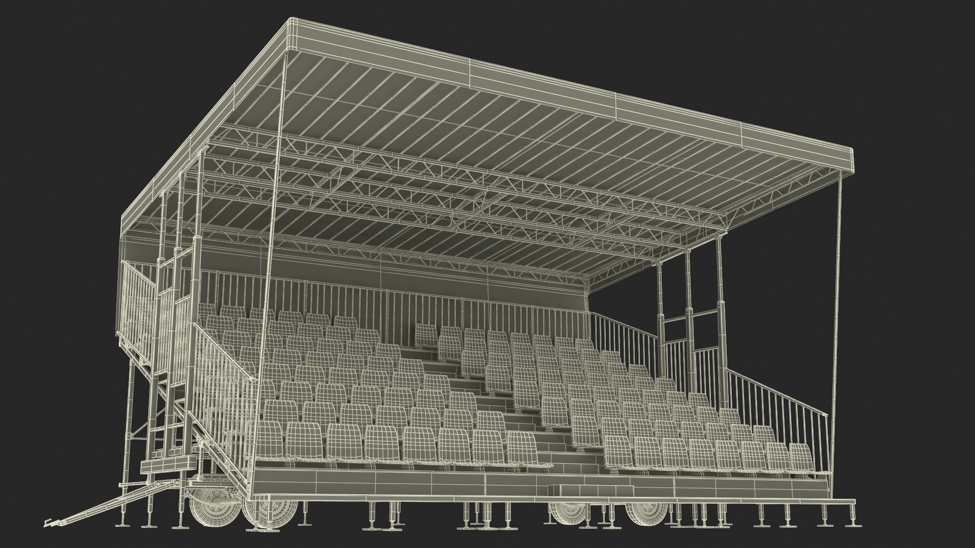 Mobile Grandstand 3D