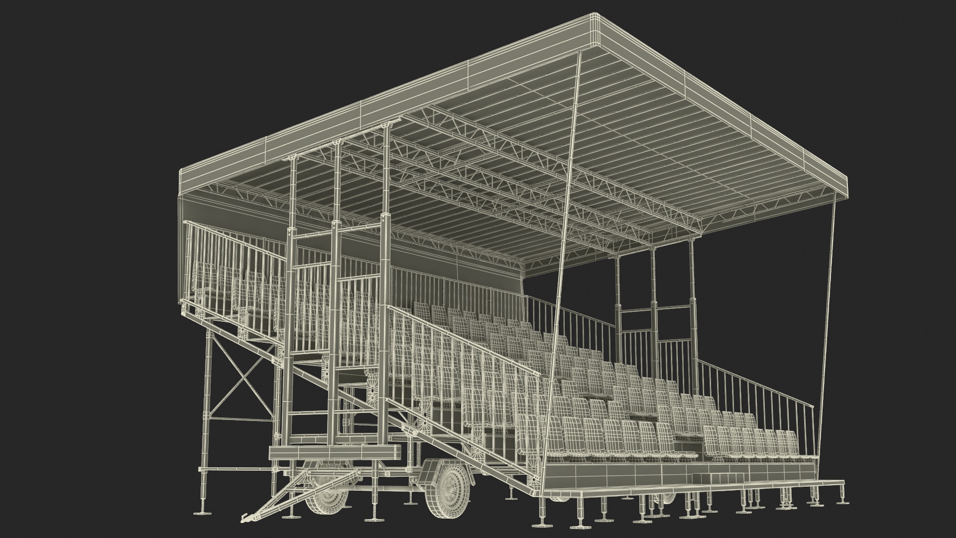 Mobile Grandstand 3D