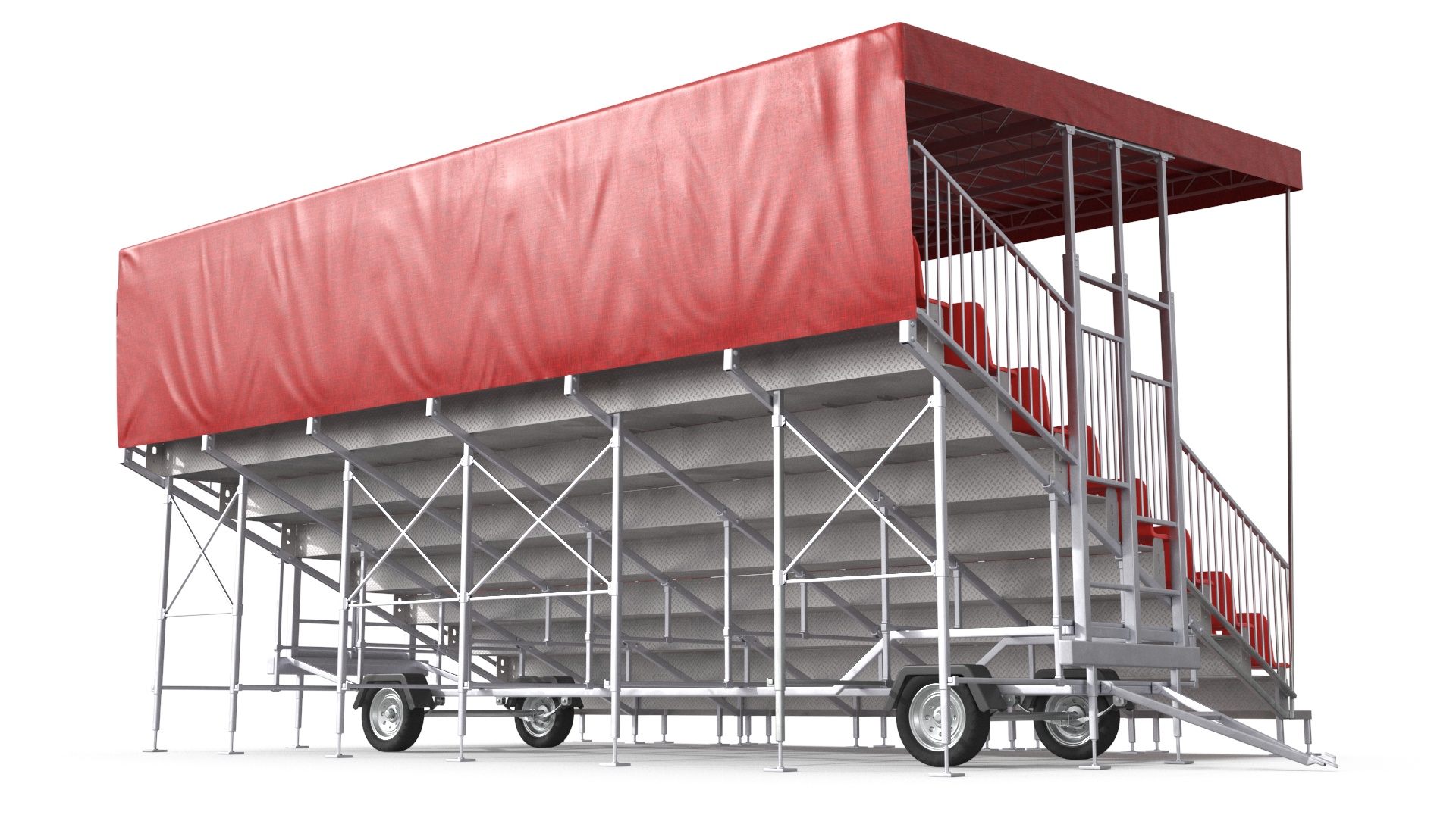 Mobile Grandstand 3D