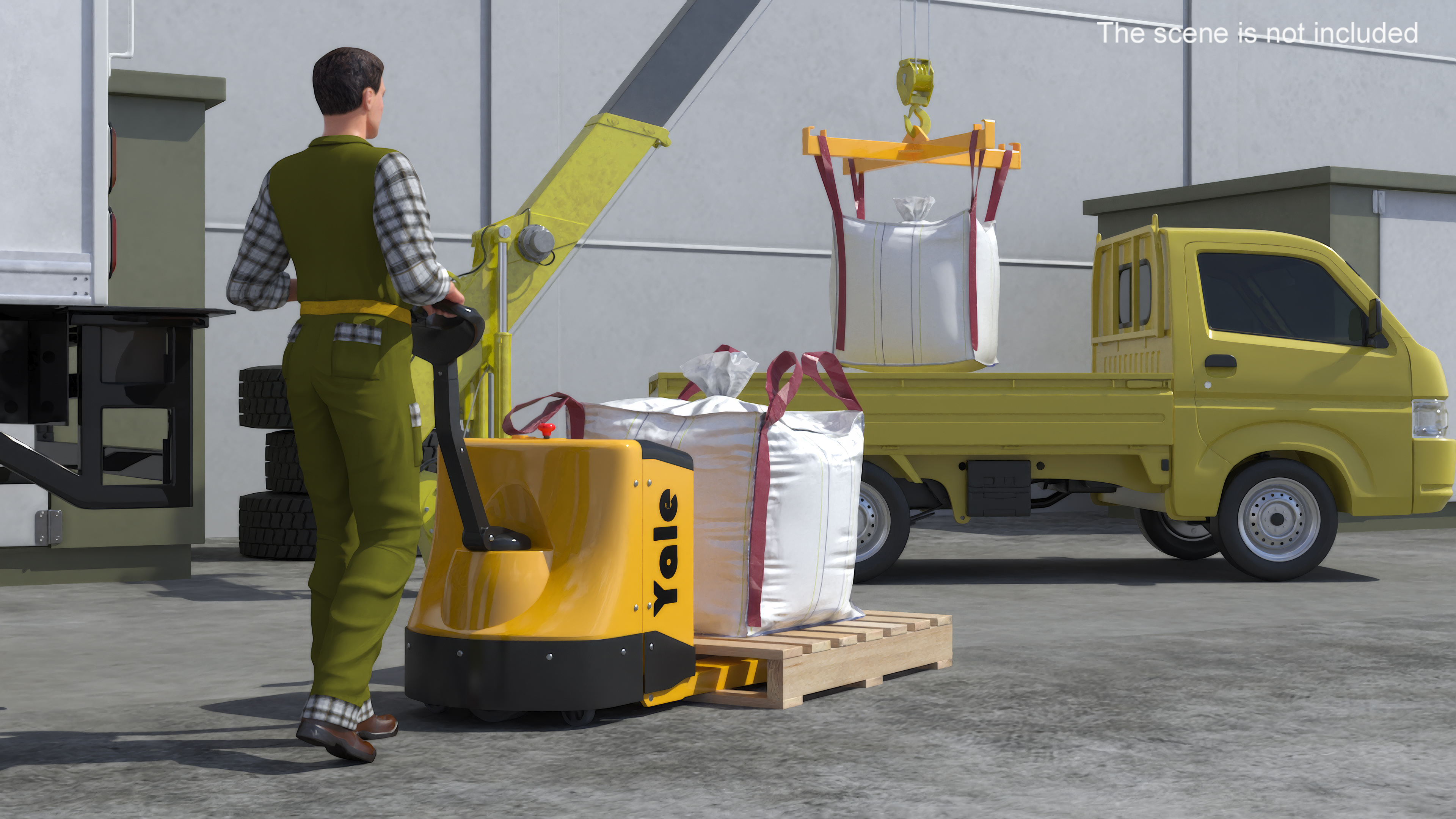 1 Ton Bulk Bag 3D model