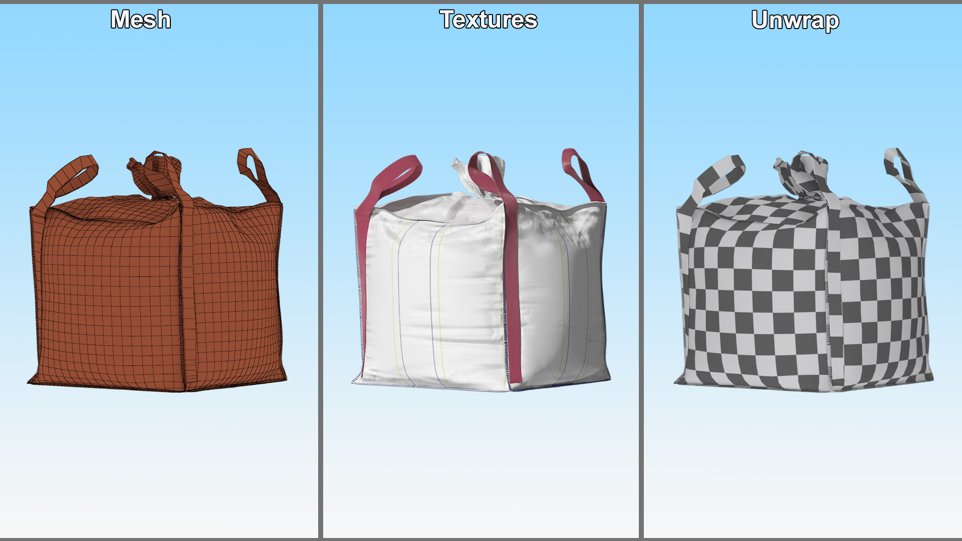 1 Ton Bulk Bag 3D model