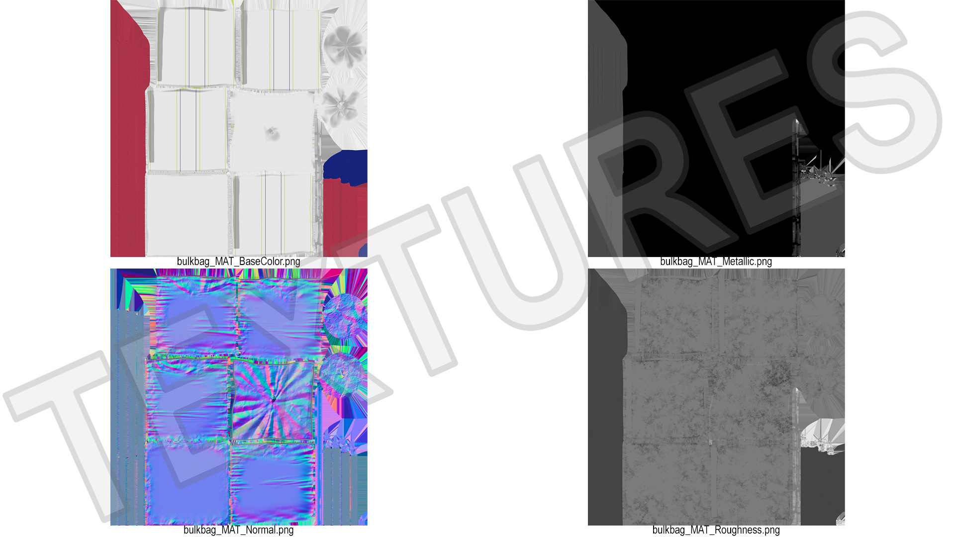 1 Ton Bulk Bag 3D model