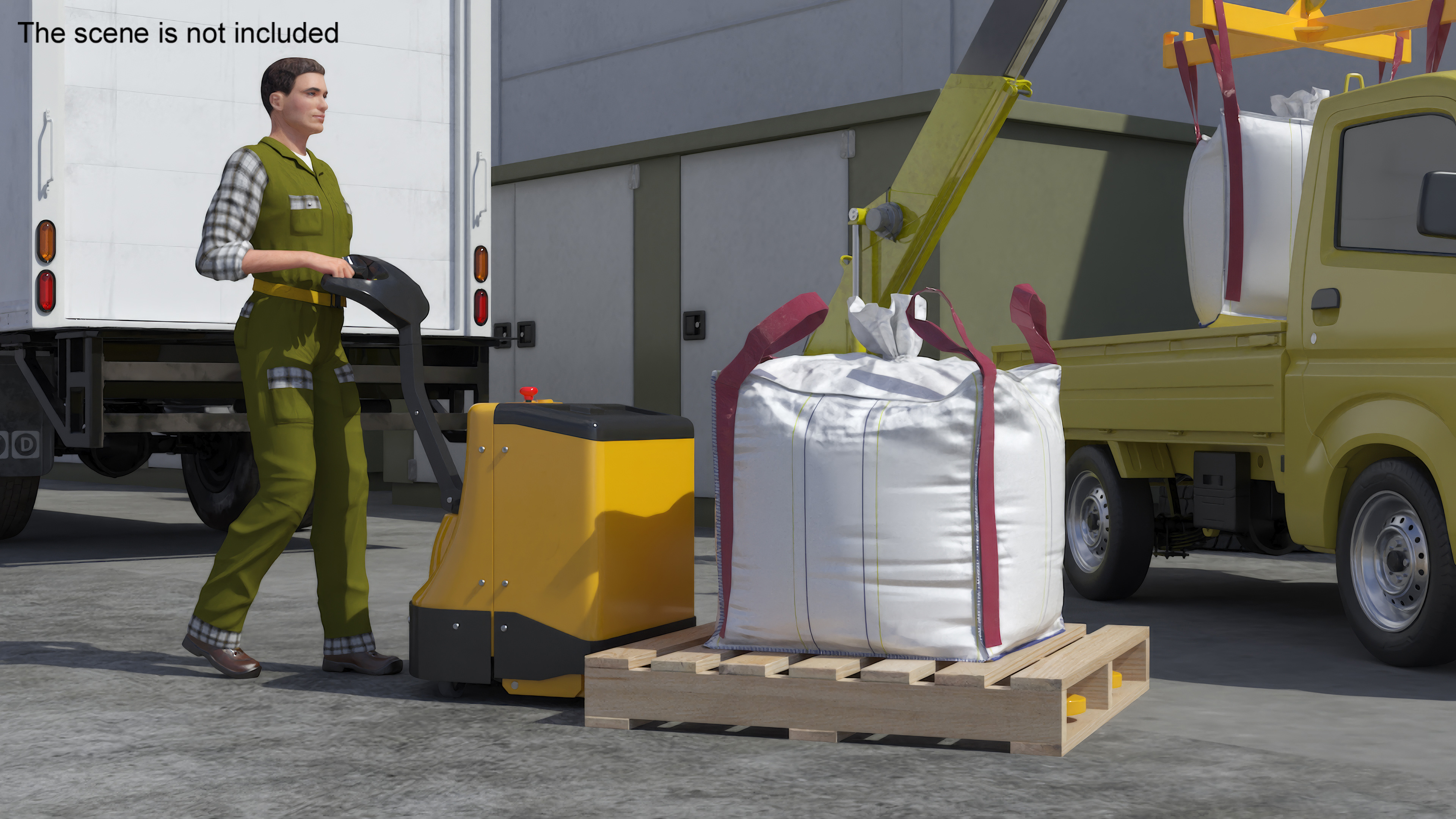 1 Ton Bulk Bag 3D model