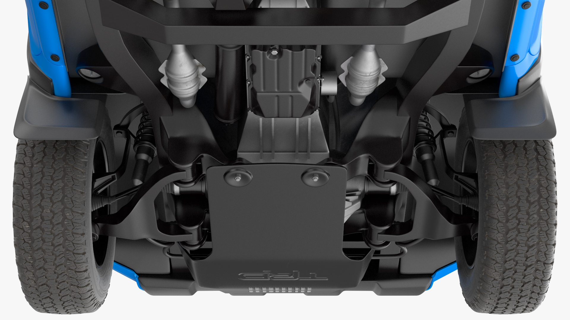 3D Toyota Tacoma TRD Off Road Voodoo Blue 2021 model