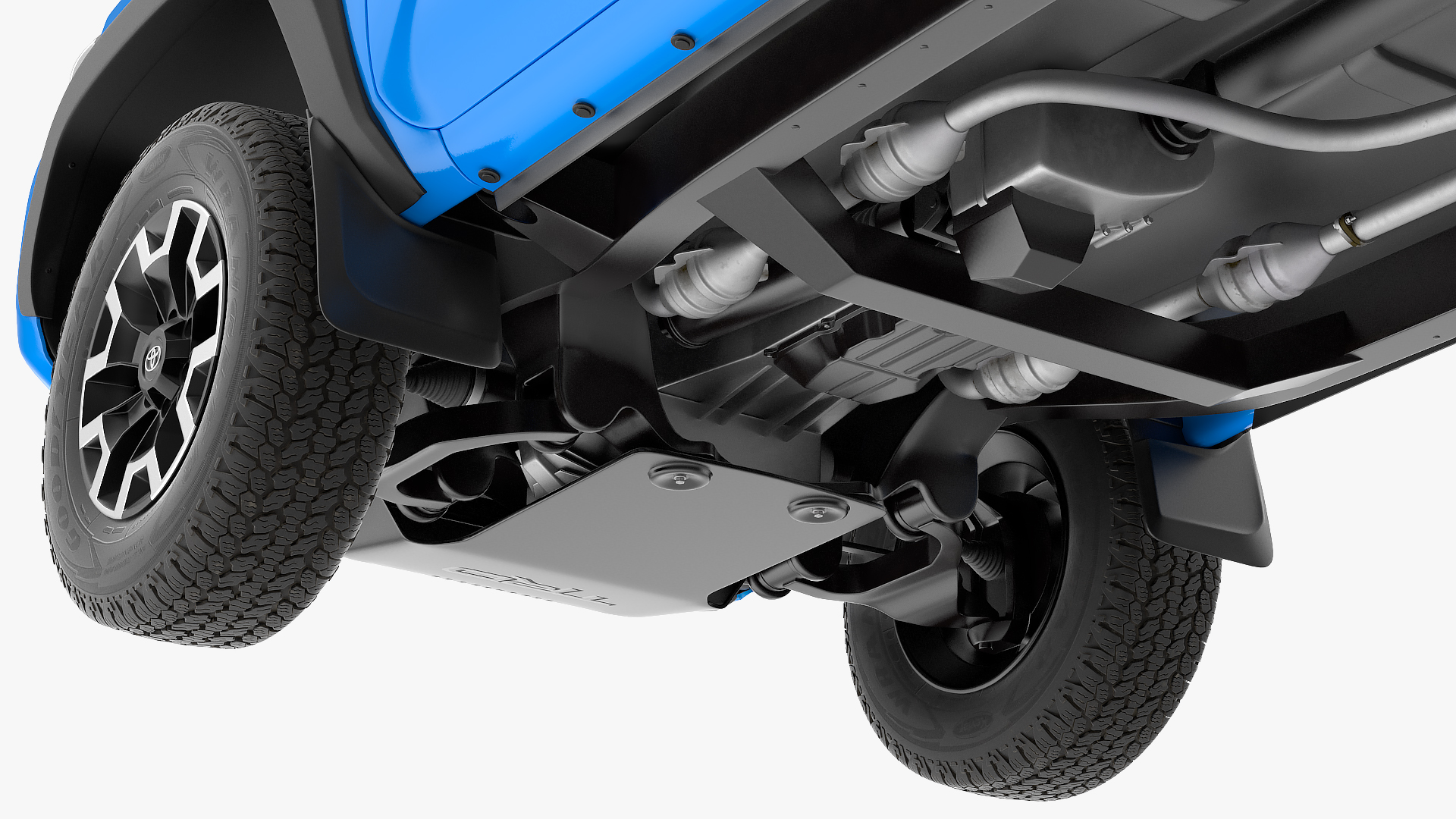 3D Toyota Tacoma TRD Off Road Voodoo Blue 2021 model