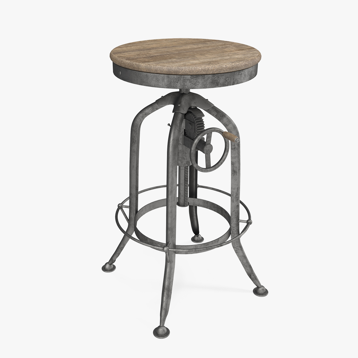 Vintage Bar Stool, view 5