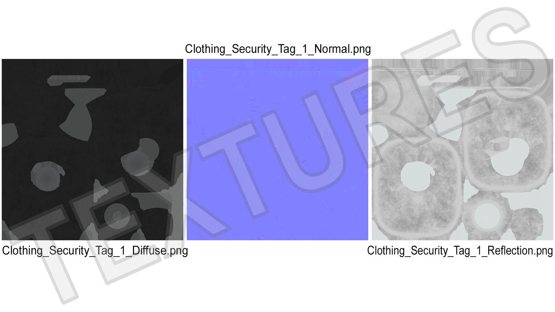3D Hard Clothing Security Tag