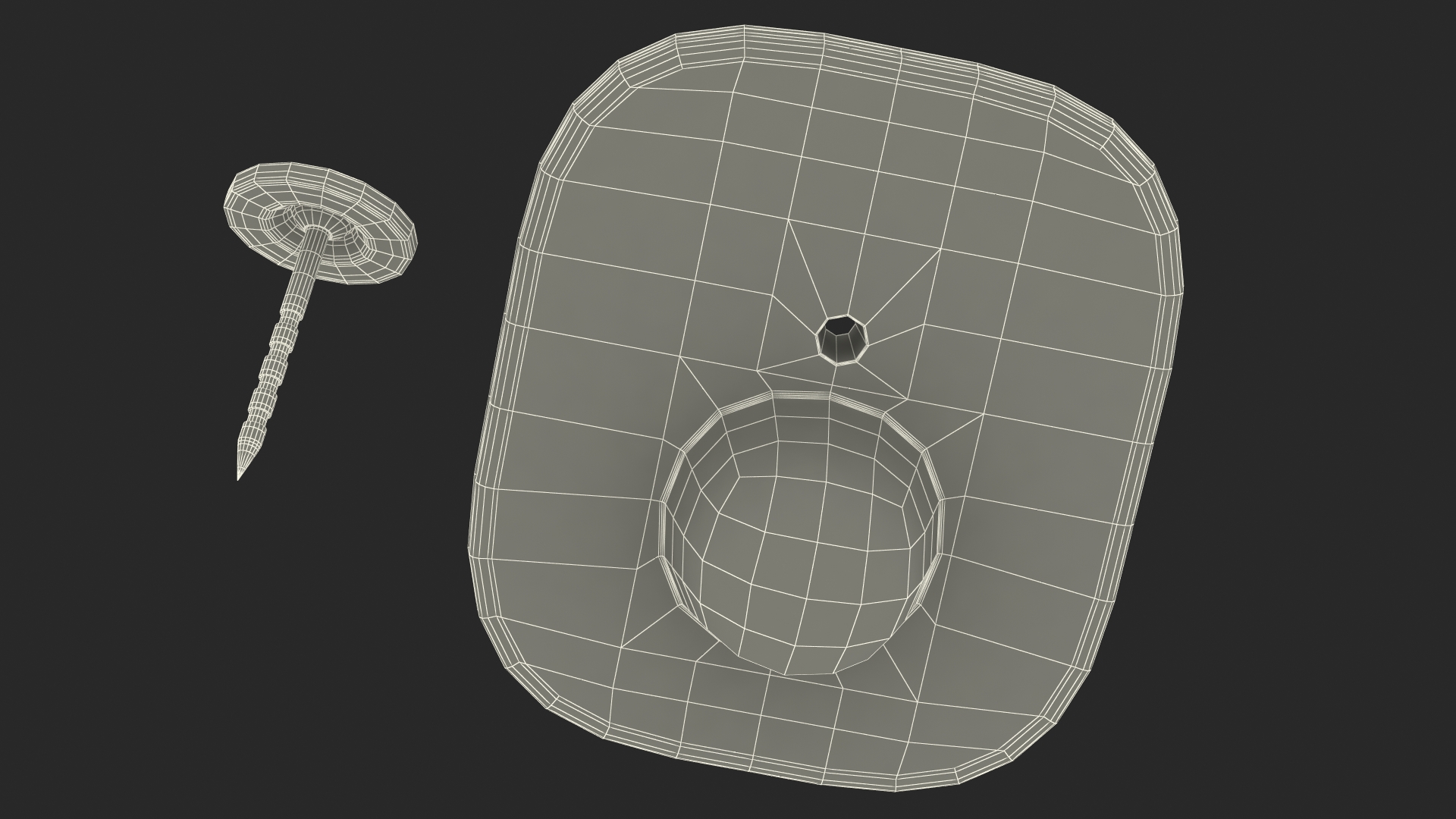3D Hard Clothing Security Tag