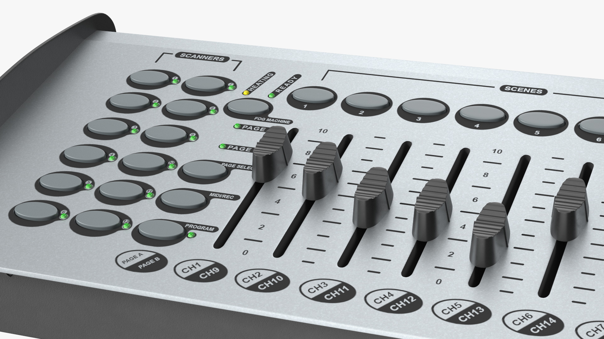 3D model Monoprice Universal Stage Lighting Controller