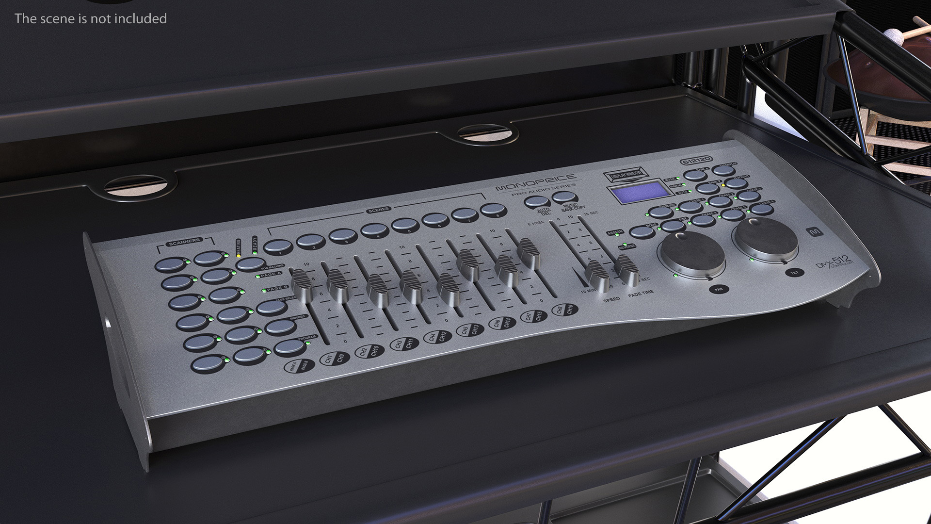 3D model Monoprice Universal Stage Lighting Controller