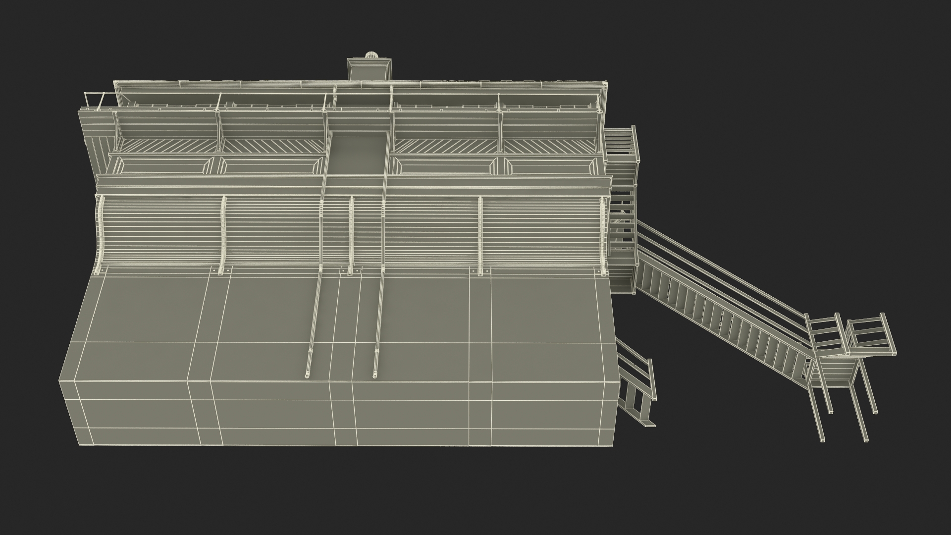 3D Train Signal Box