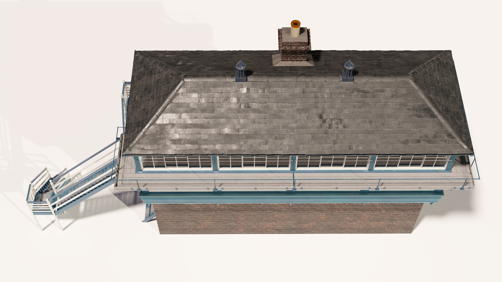 3D Train Signal Box